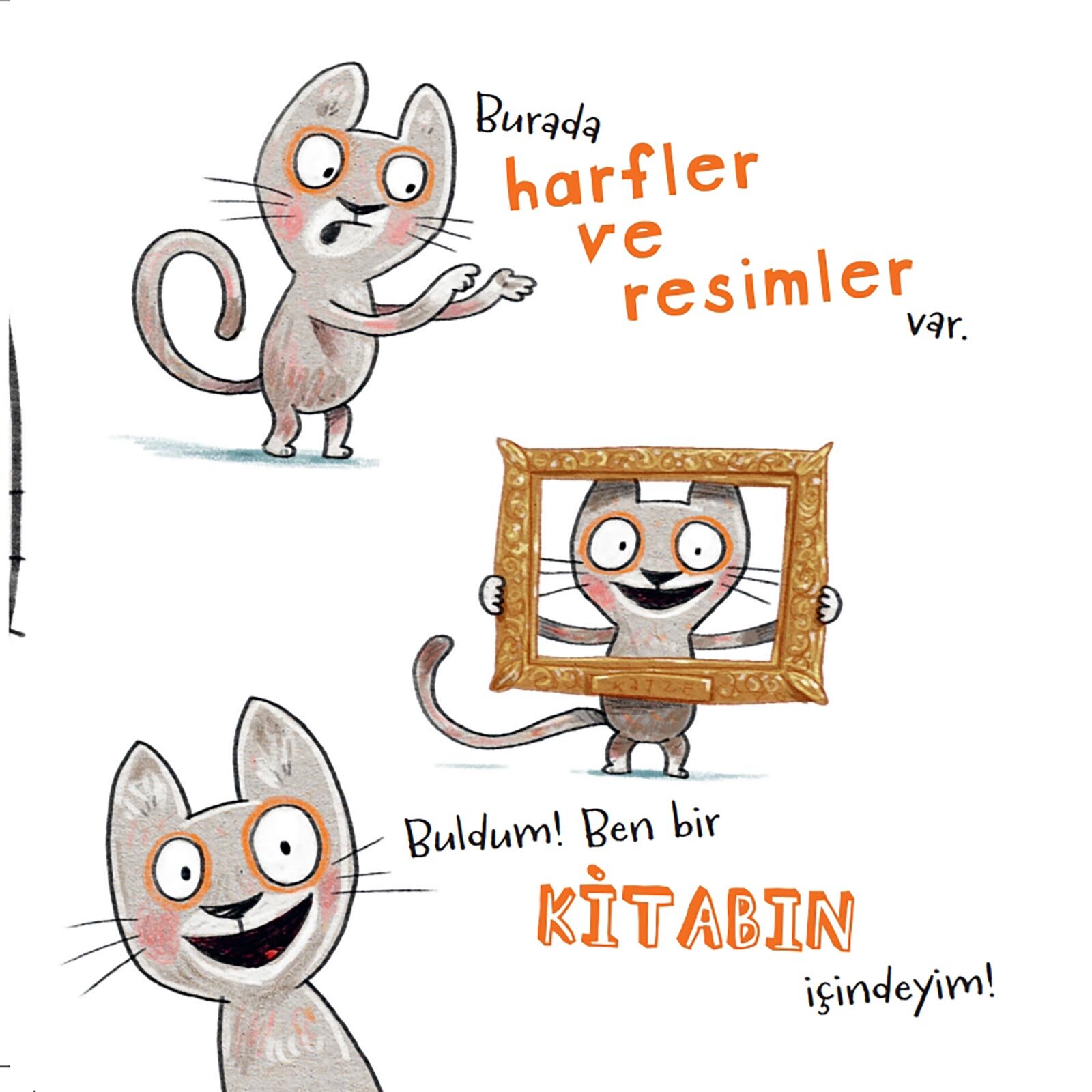 Kedi İle Fare Kitaptan Çıkmak İstiyor