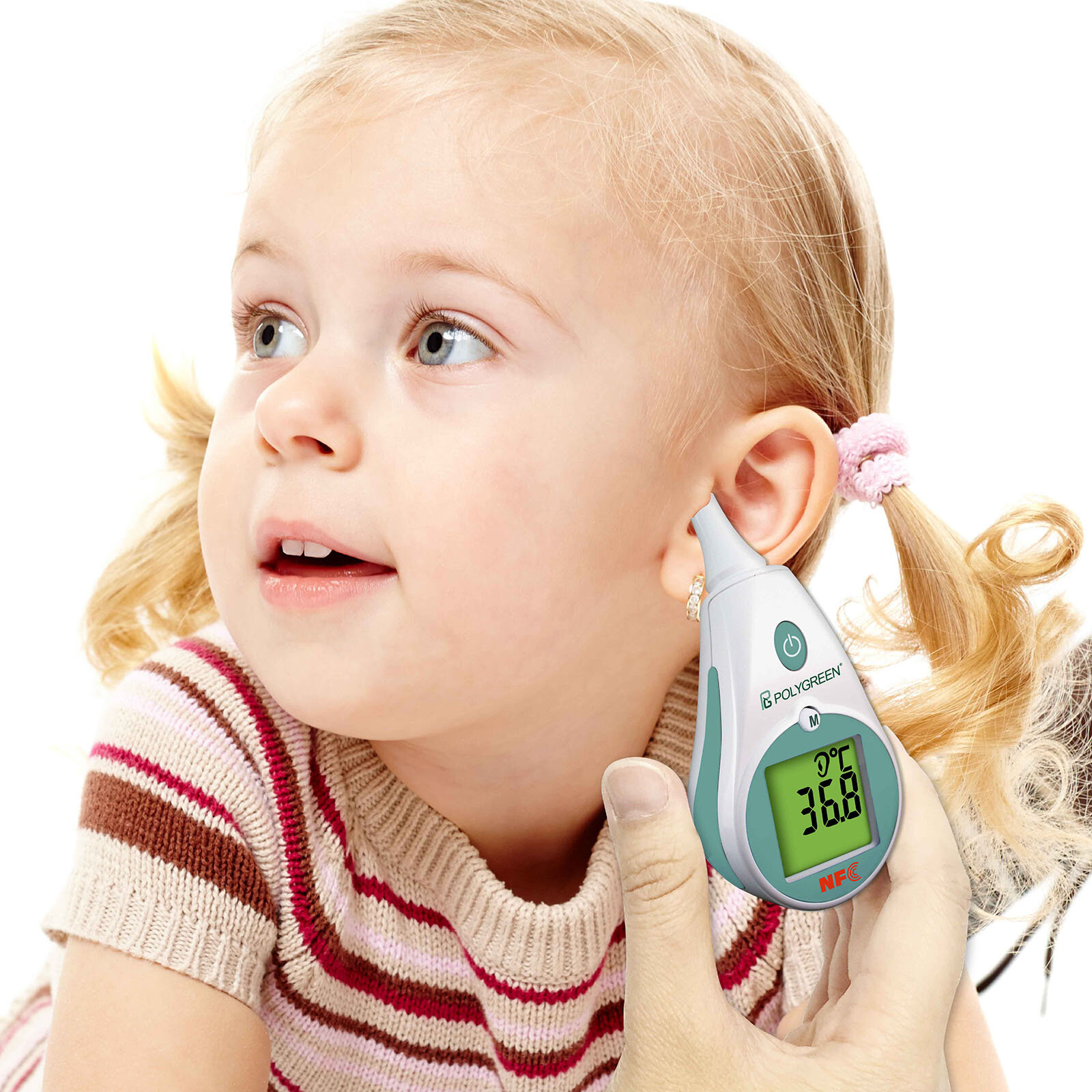 KI 8180N Polygreen Akıllı Temassız & Kulaktan Ateş Ölçer