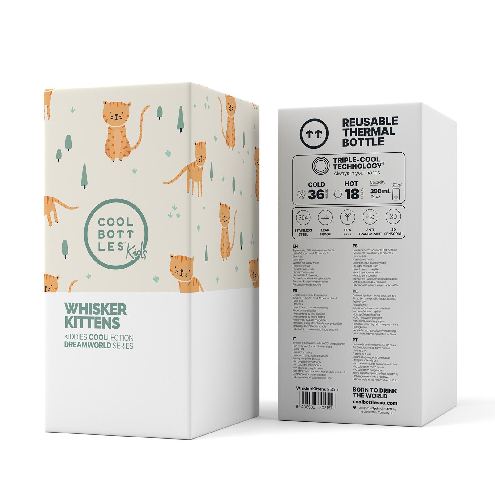 Kiddies 350 ml - Whisker Kittens