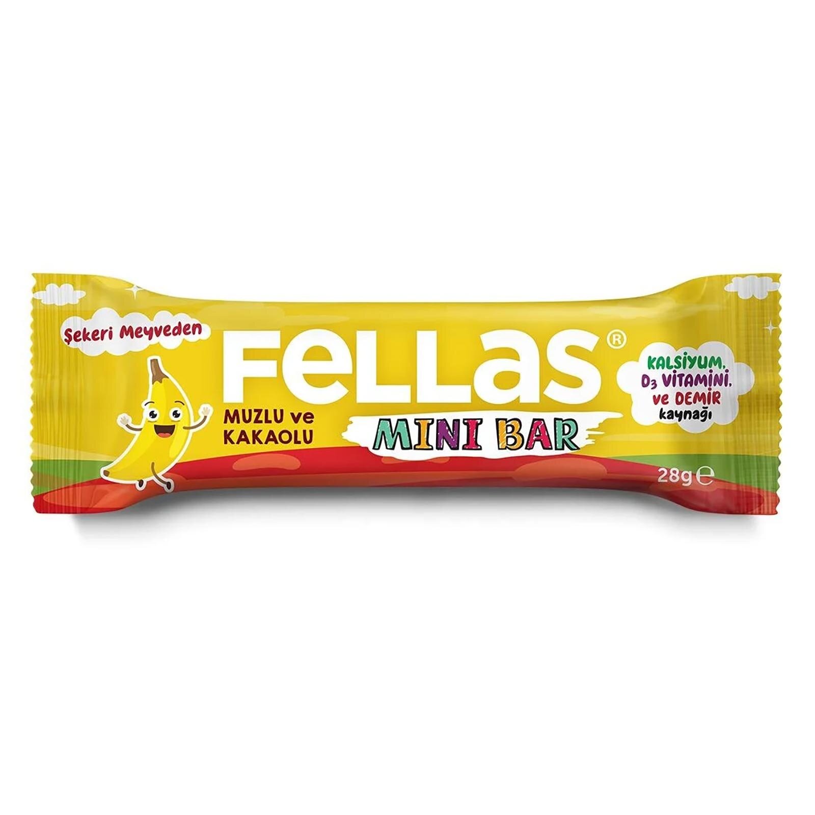 Kids Bar - Muz ve Kakao 28 g