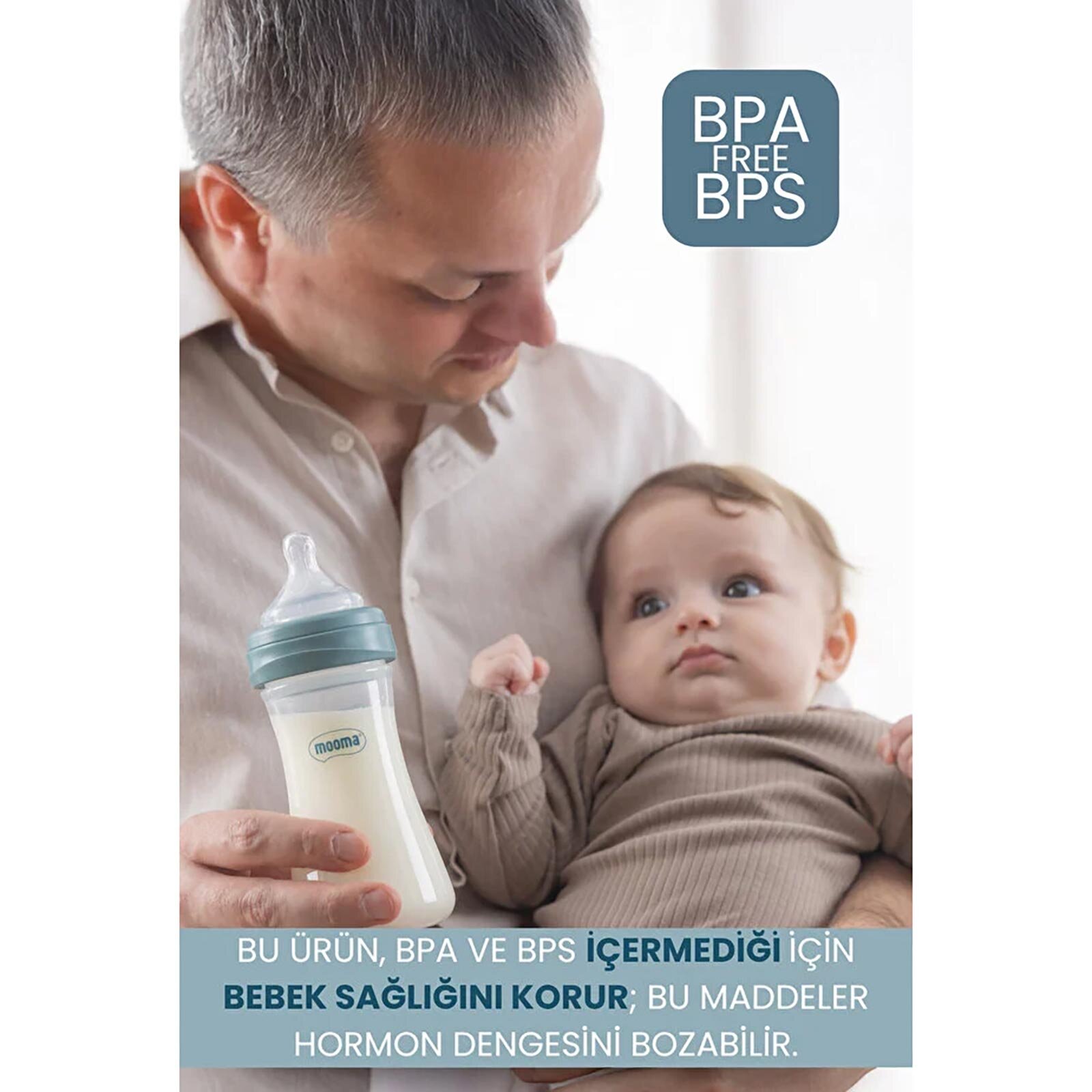 Kindy Biberon 250 ml 18+ Ay Hızlı Akış Pastel Mavi Kindy Biberon 250 ml 18+ Ay Hızlı Akış Pastel Mavi