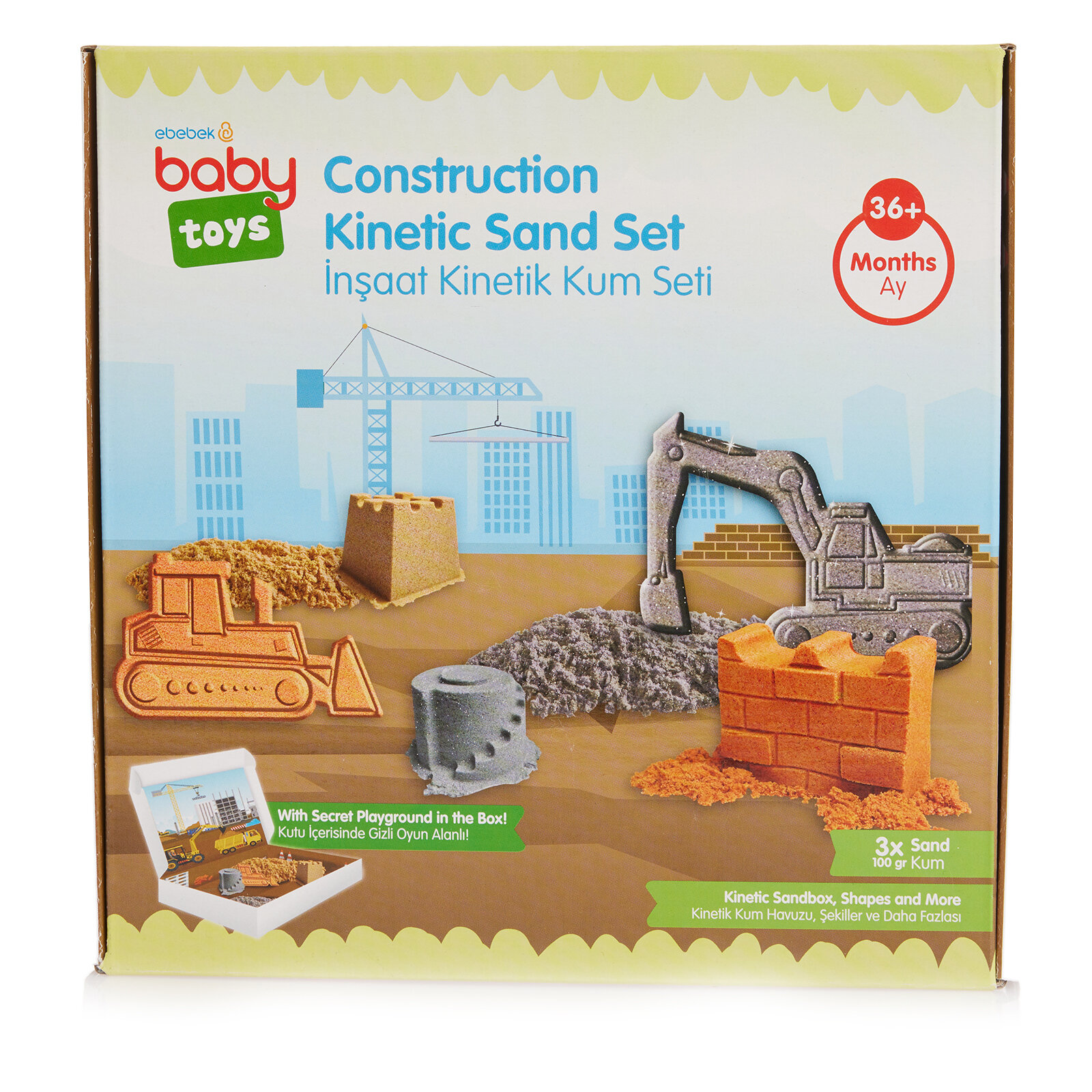 Kinetik Kum Seti - İnşaat 300 gr