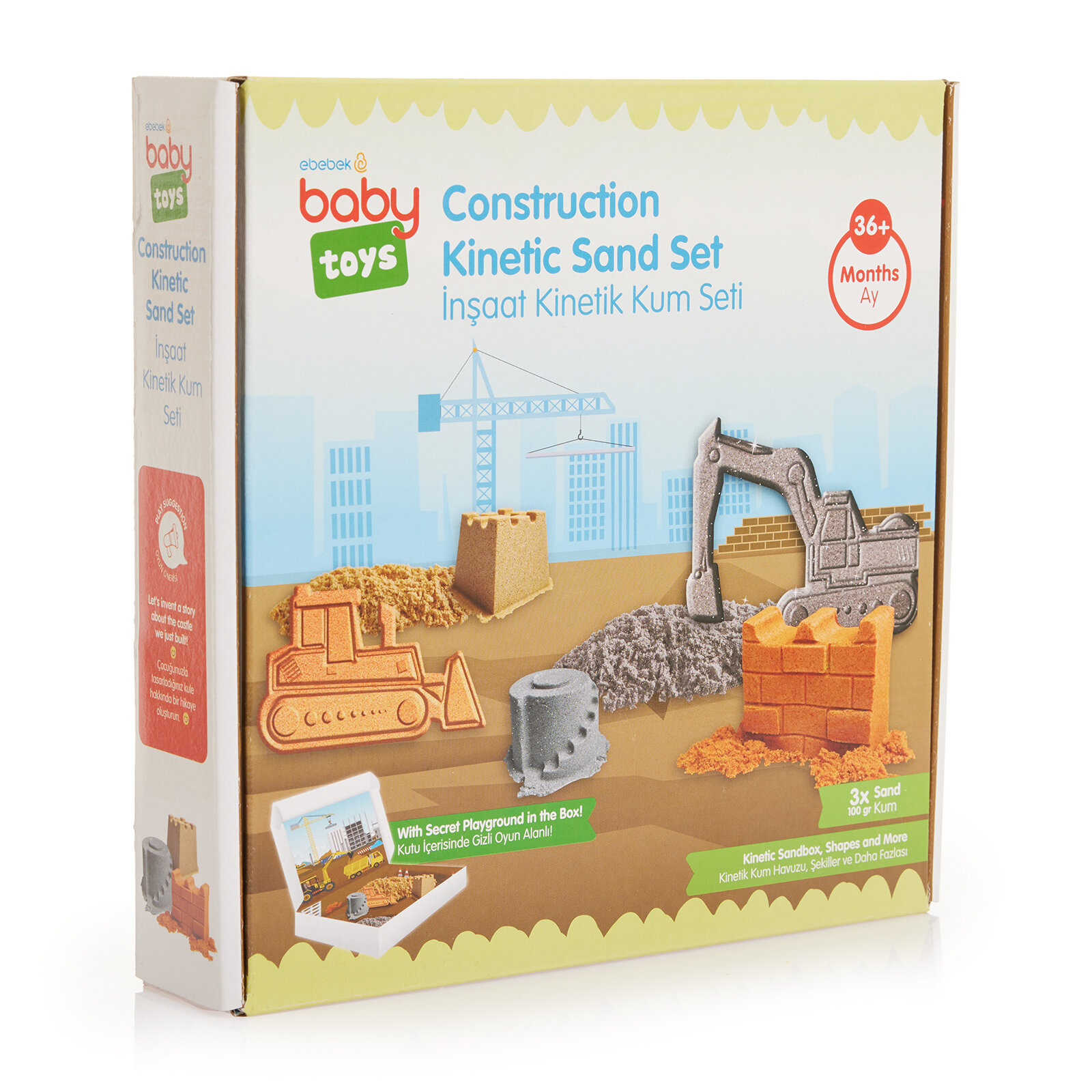 Kinetik Kum Seti - İnşaat 300 gr