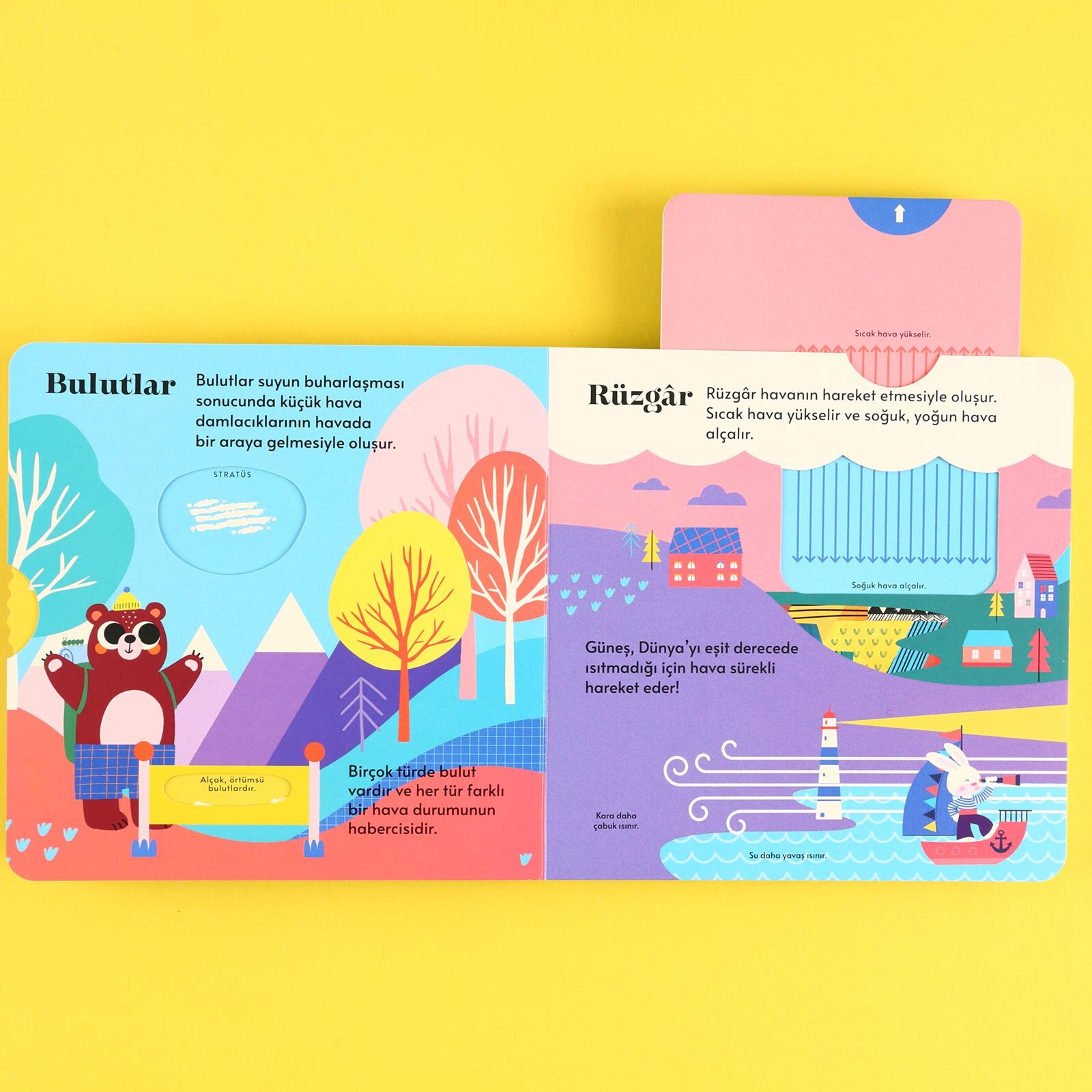 Kıpır Kıpır Hareketli Kitabım - Hava Durumu