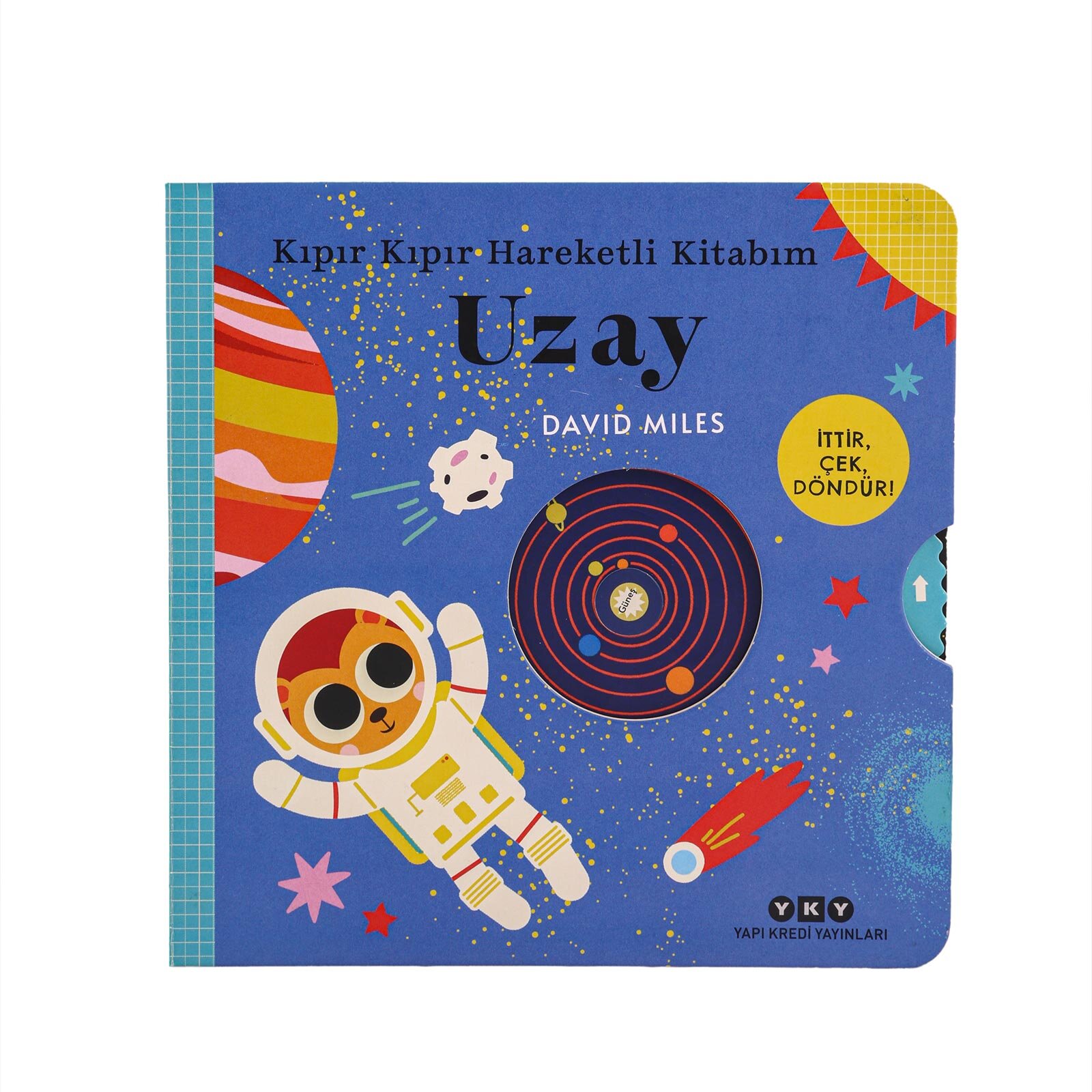 Kıpır Kıpır Hareketli Kitabım - Uzay