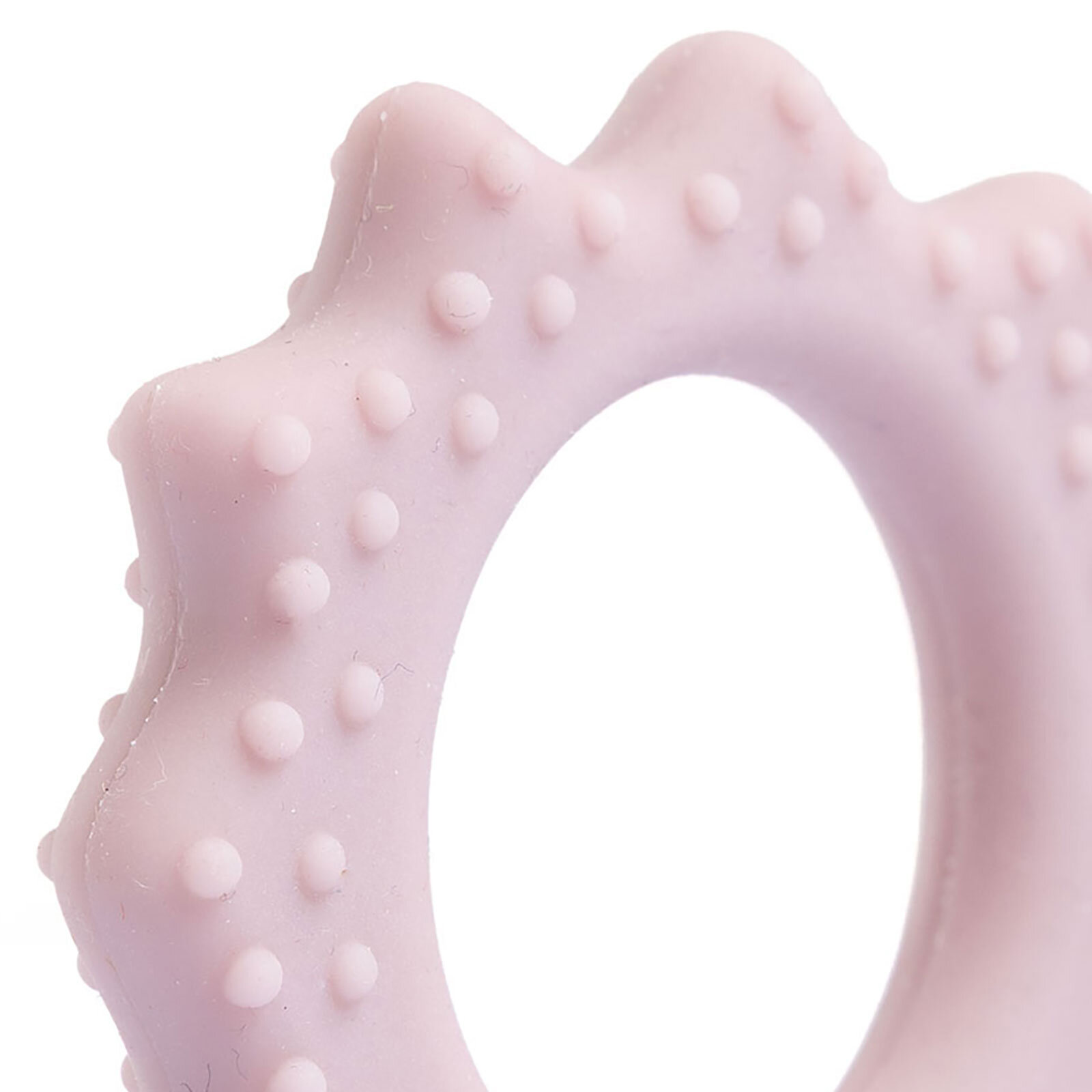 Kirpi Silikon Diş Kaşıyıcı Lila