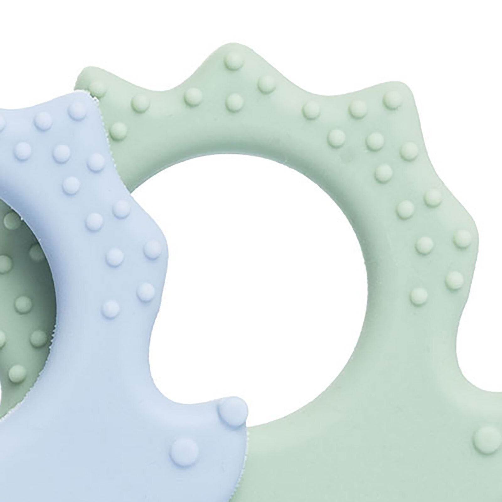 Kirpi Silikon Diş Kaşıyıcı Yeşil