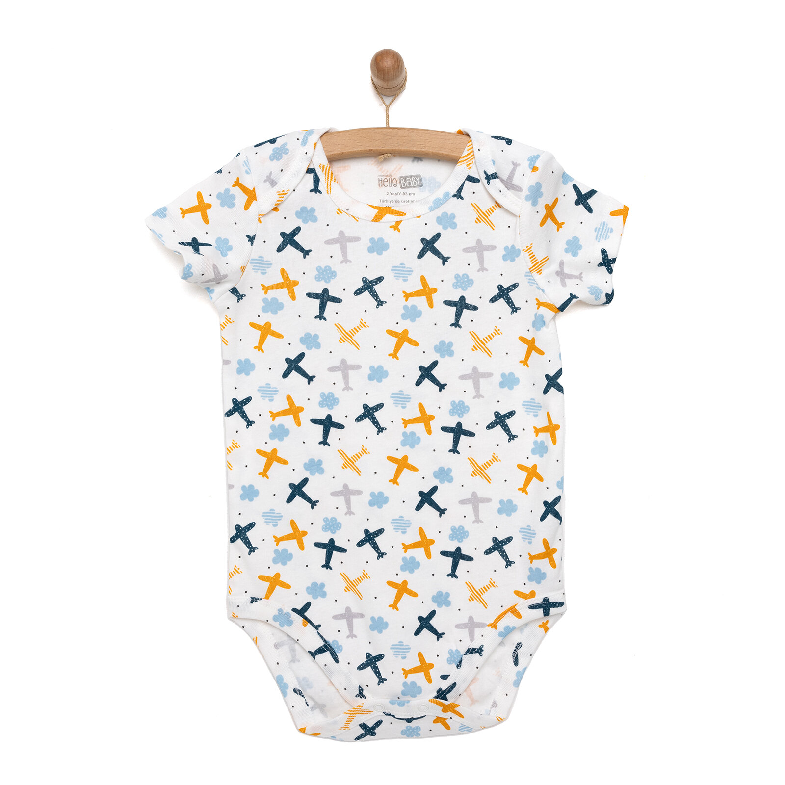 Kısa Kol Body Erkek Bebek