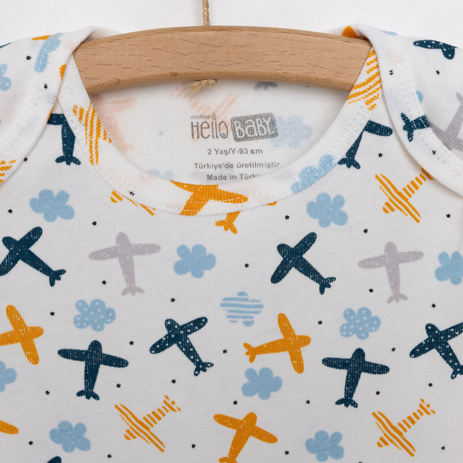 Kısa Kol Body Erkek Bebek