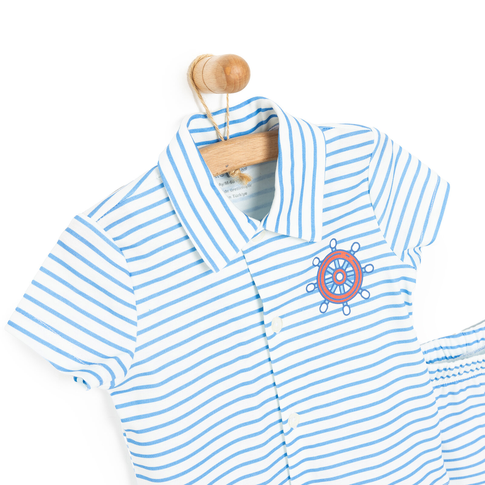 Kısa Kol Pijama Takımı Erkek Bebek