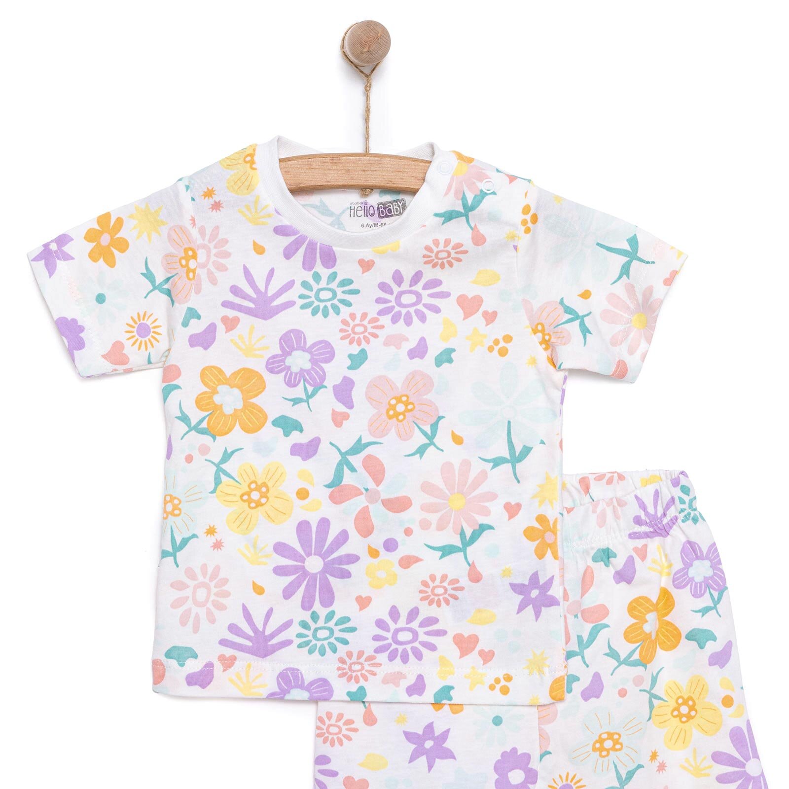 Kısa Kol Pijama Takımı