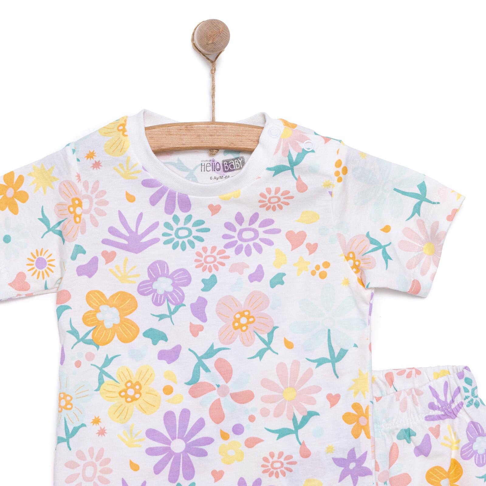 Kısa Kol Pijama Takımı