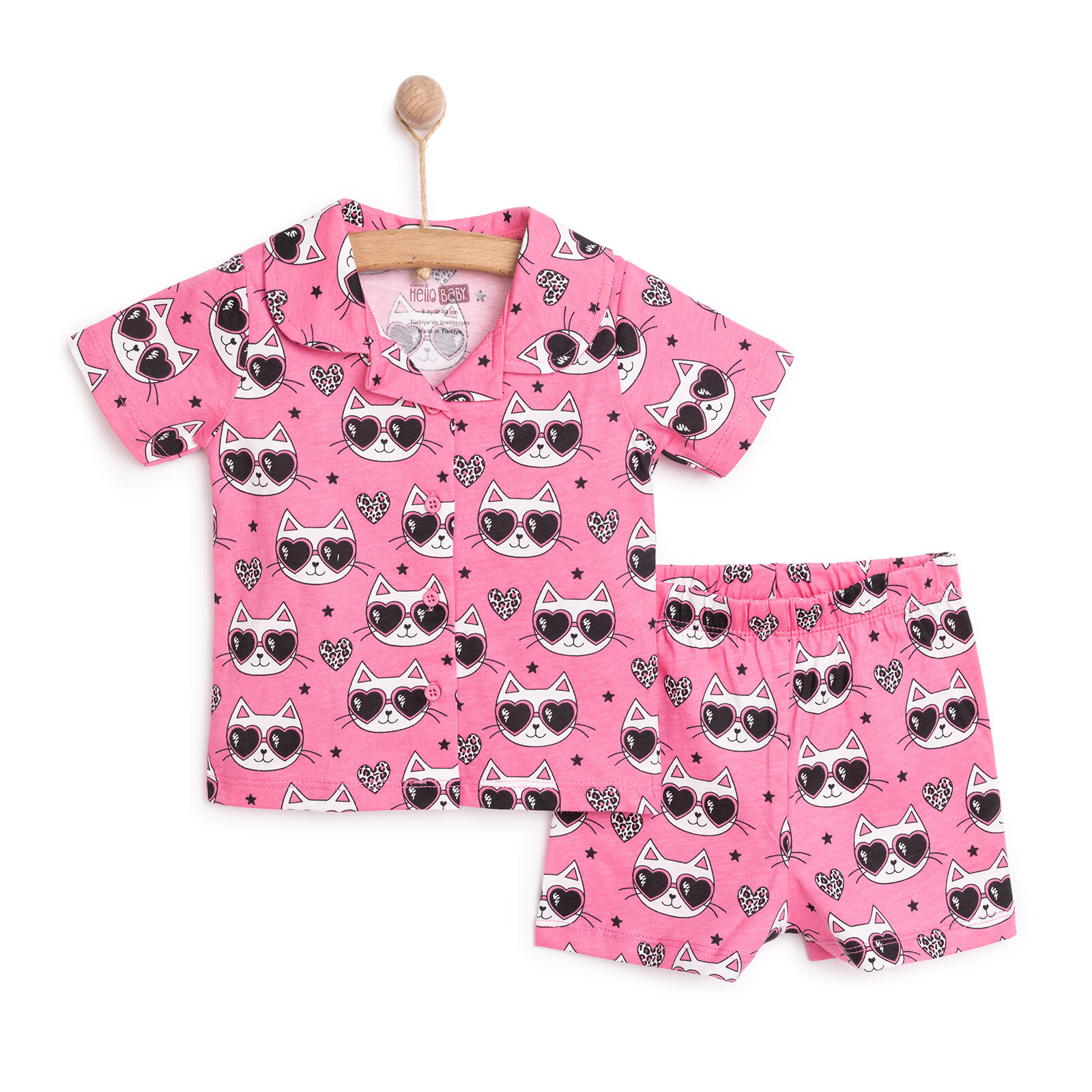 Kısa Kol Pijama Takımı Kısa Kol Pijama Takımı