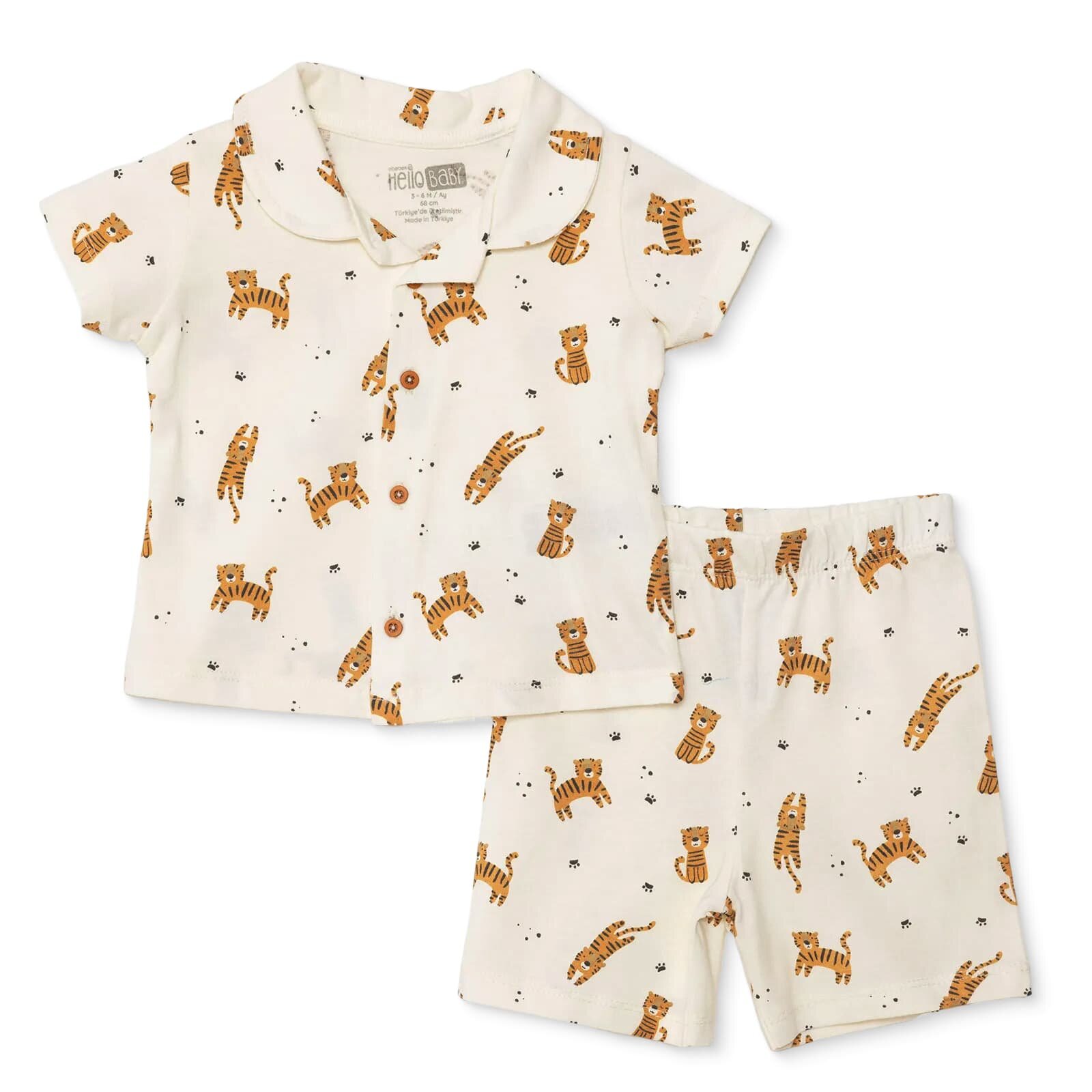 Kısa Kol Pijama Takımı