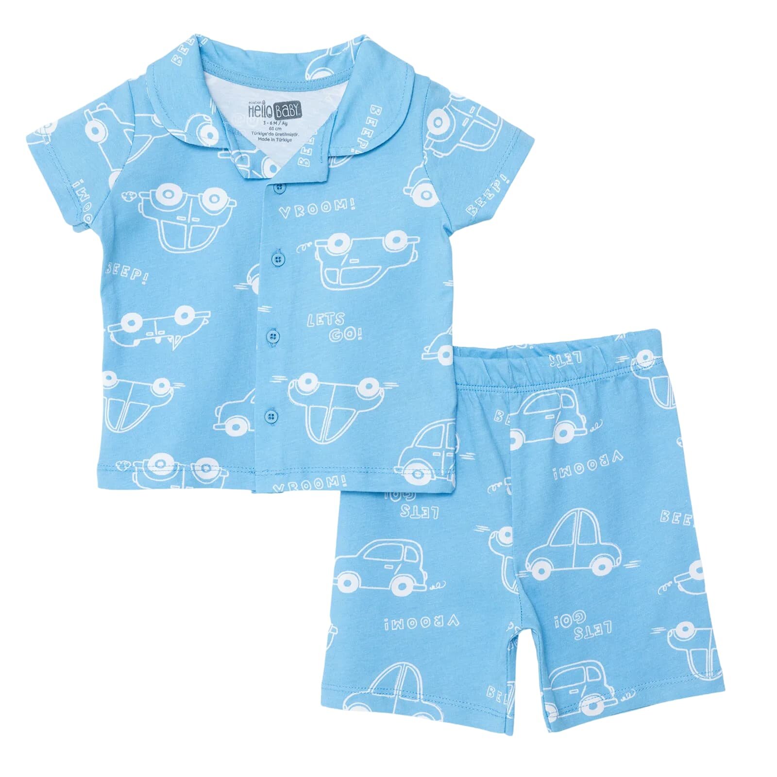 Kısa Kol Pijama Takımı