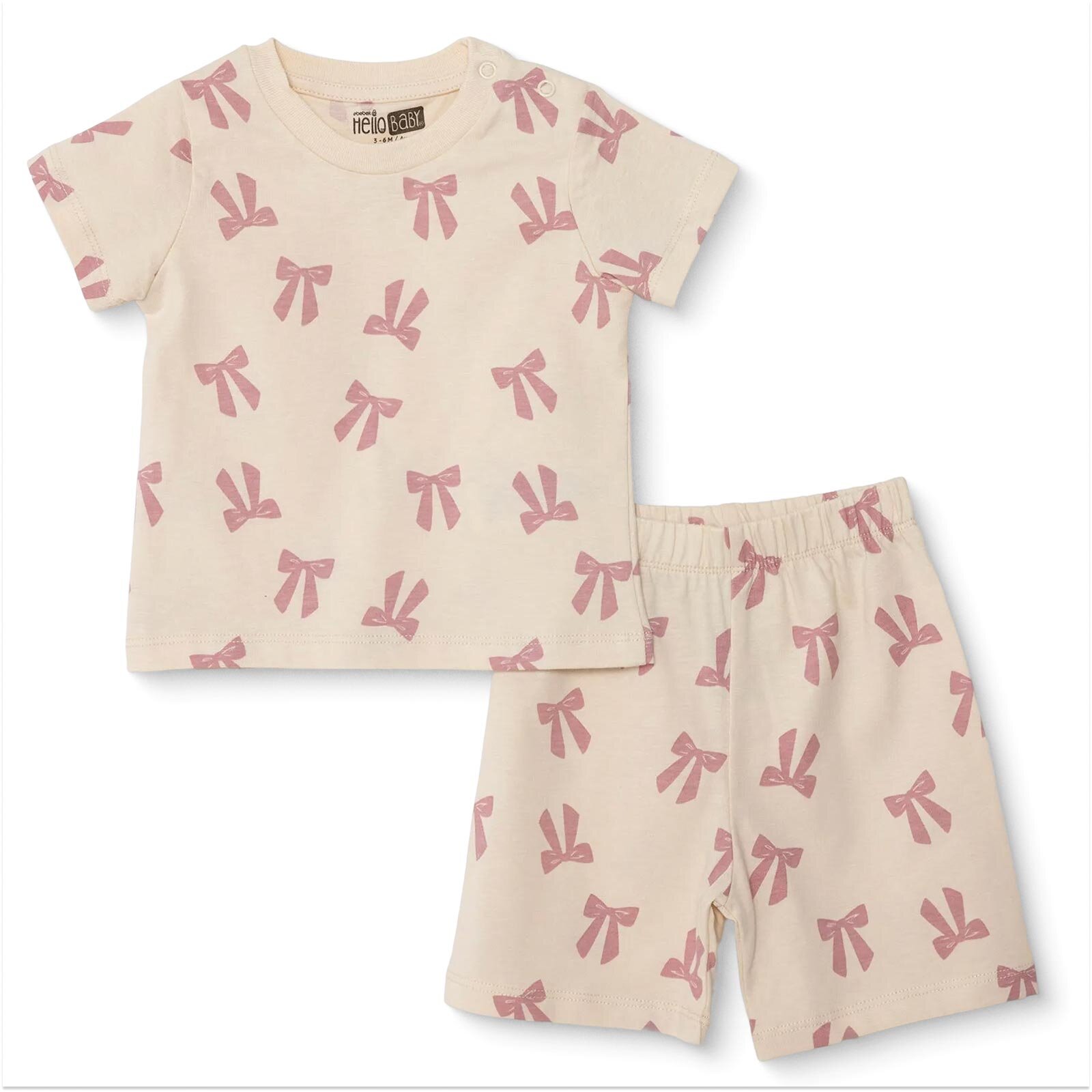 Kısa Kol Pijama Takımı Kısa Kol Pijama Takımı