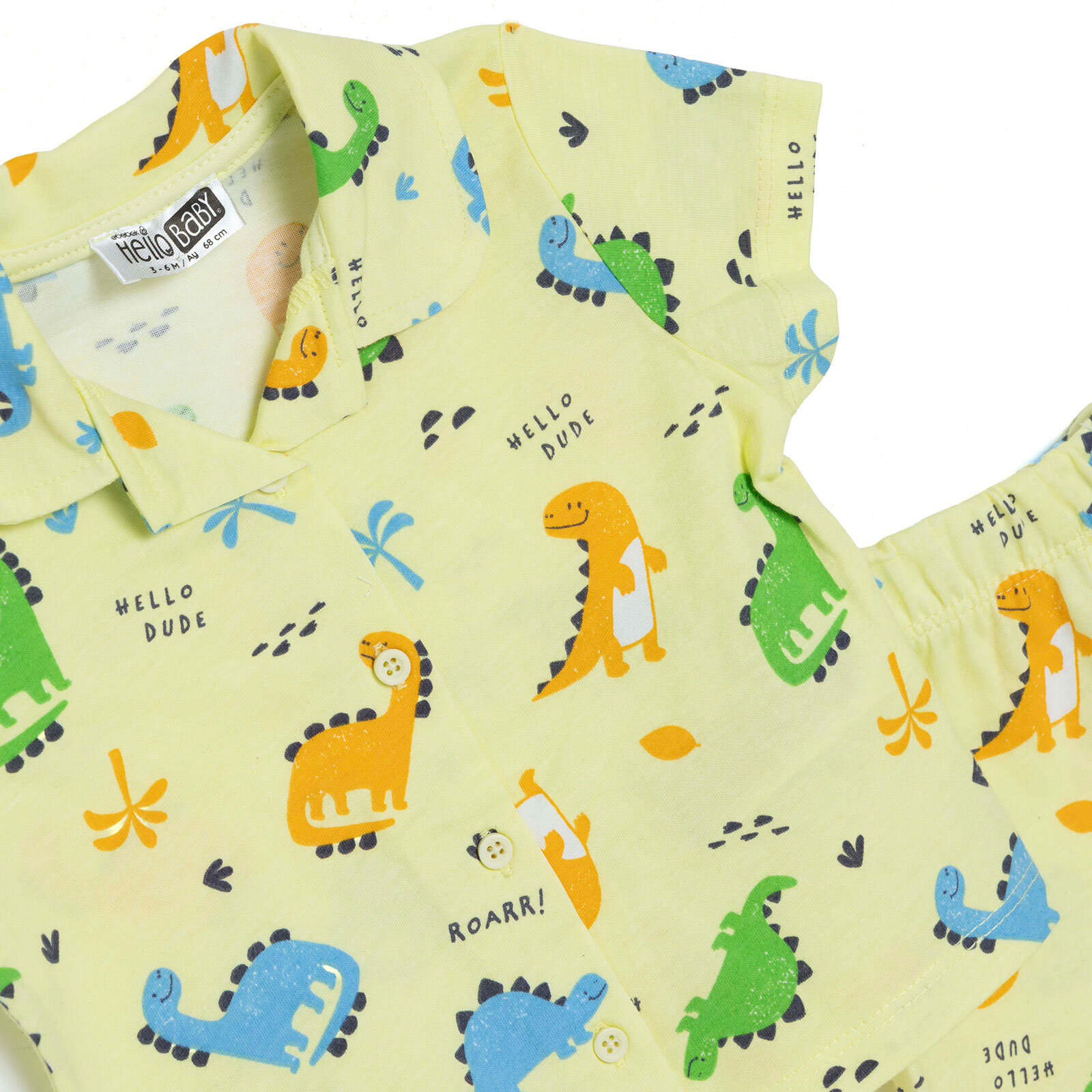 Kısa Kol Pijama Takımı