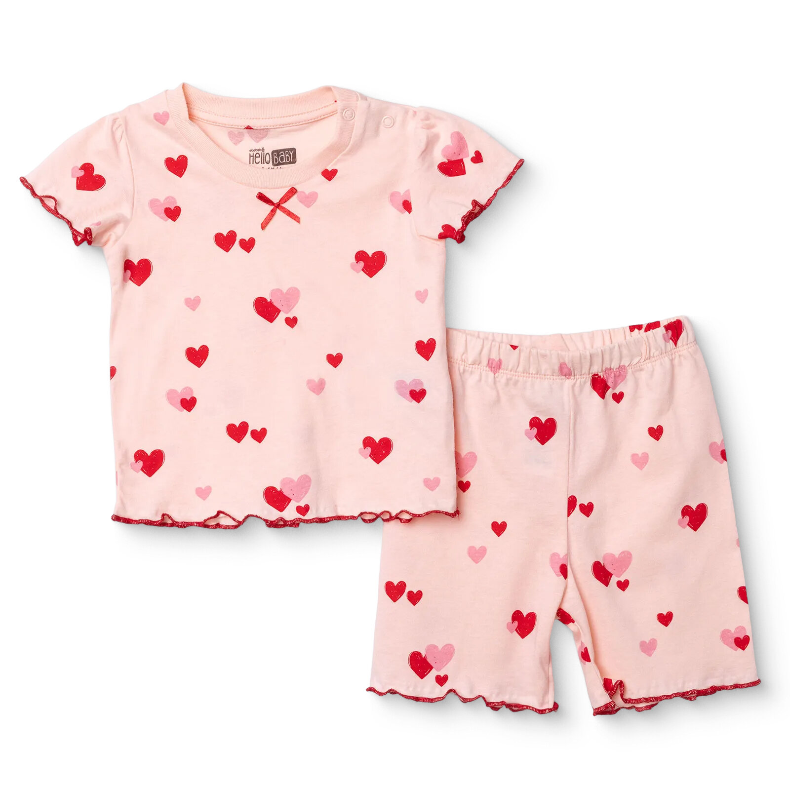 Kısa Kol Pijama Takımı Kısa Kol Pijama Takımı