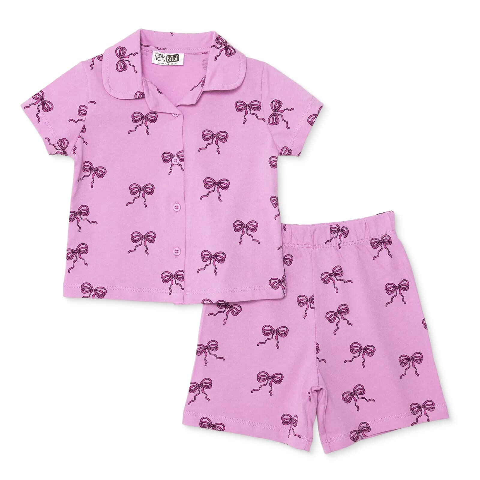 Kısa Kol Pijama Takımı Kısa Kol Pijama Takımı