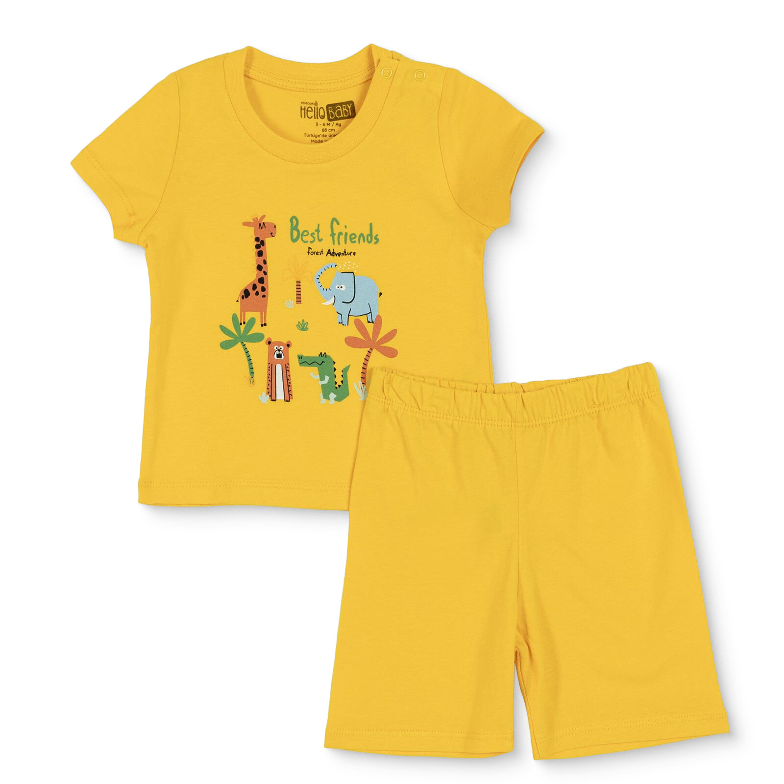 Kısa Kol Pijama Takımı