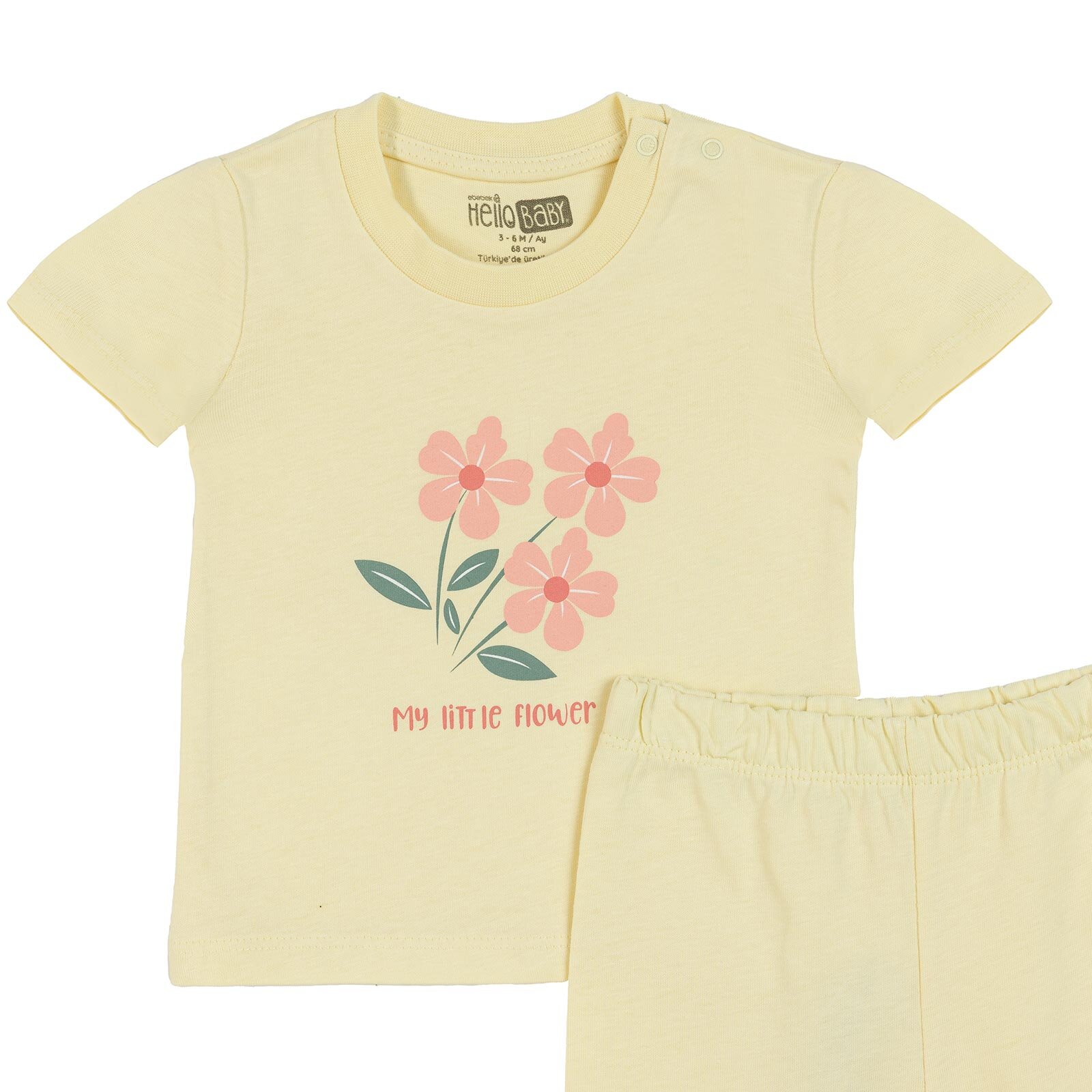 Kısa Kol Pijama Takımı