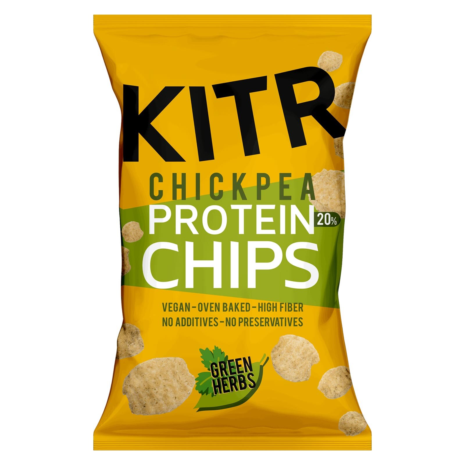 KITR Yüksek Protein Nohut Cipsi Yeşil Baharat