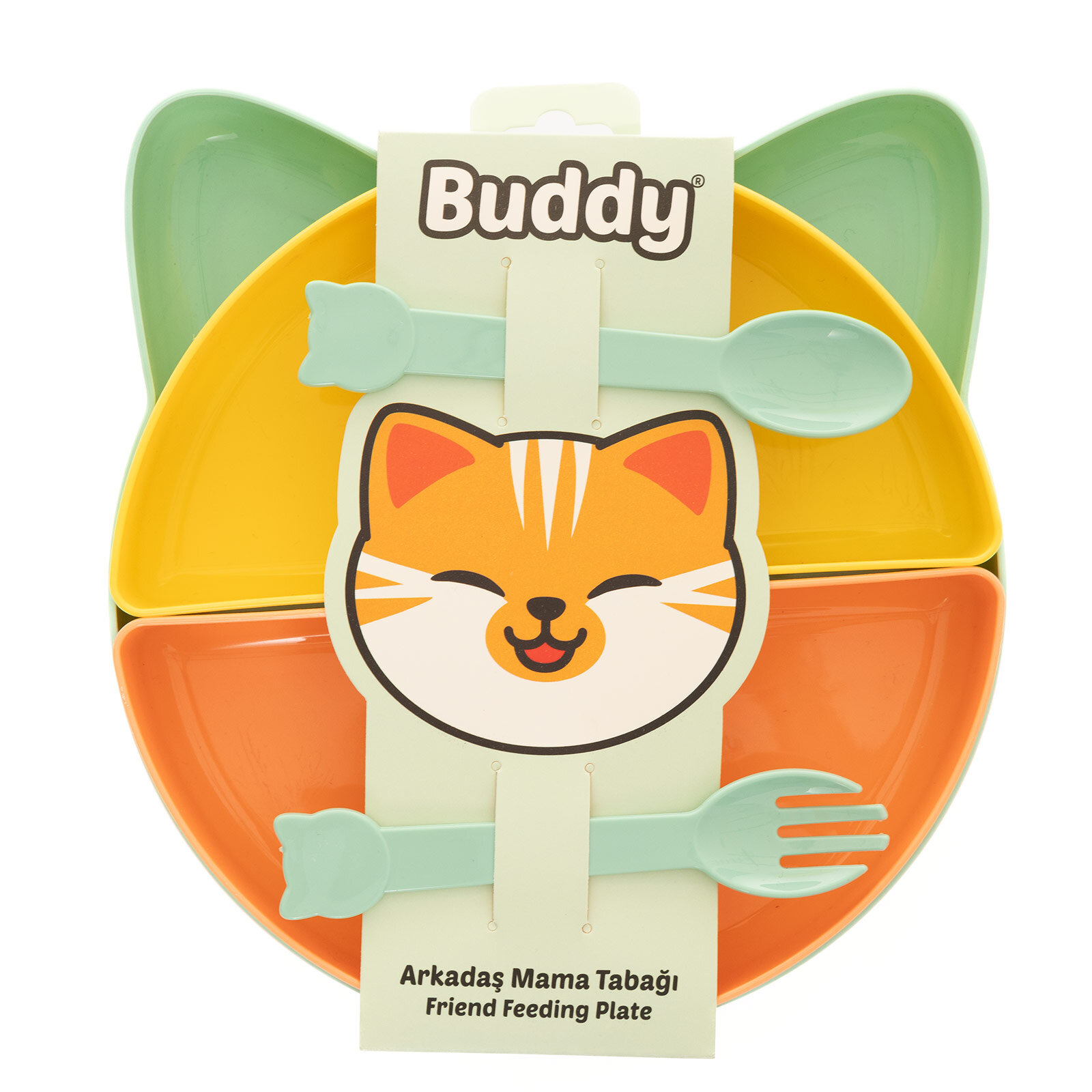 Kitty Mama Tabağı - 7 Parça Tropik Kitty Mama Tabağı - 7 Parça Tropik