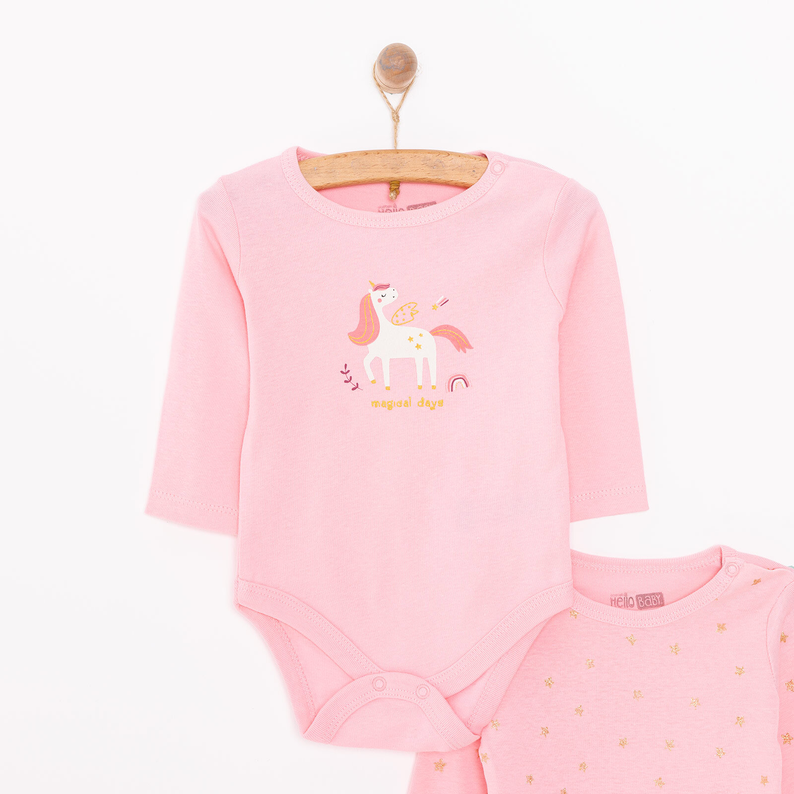 Kız 2li Uzun Kol Body Kız Bebek