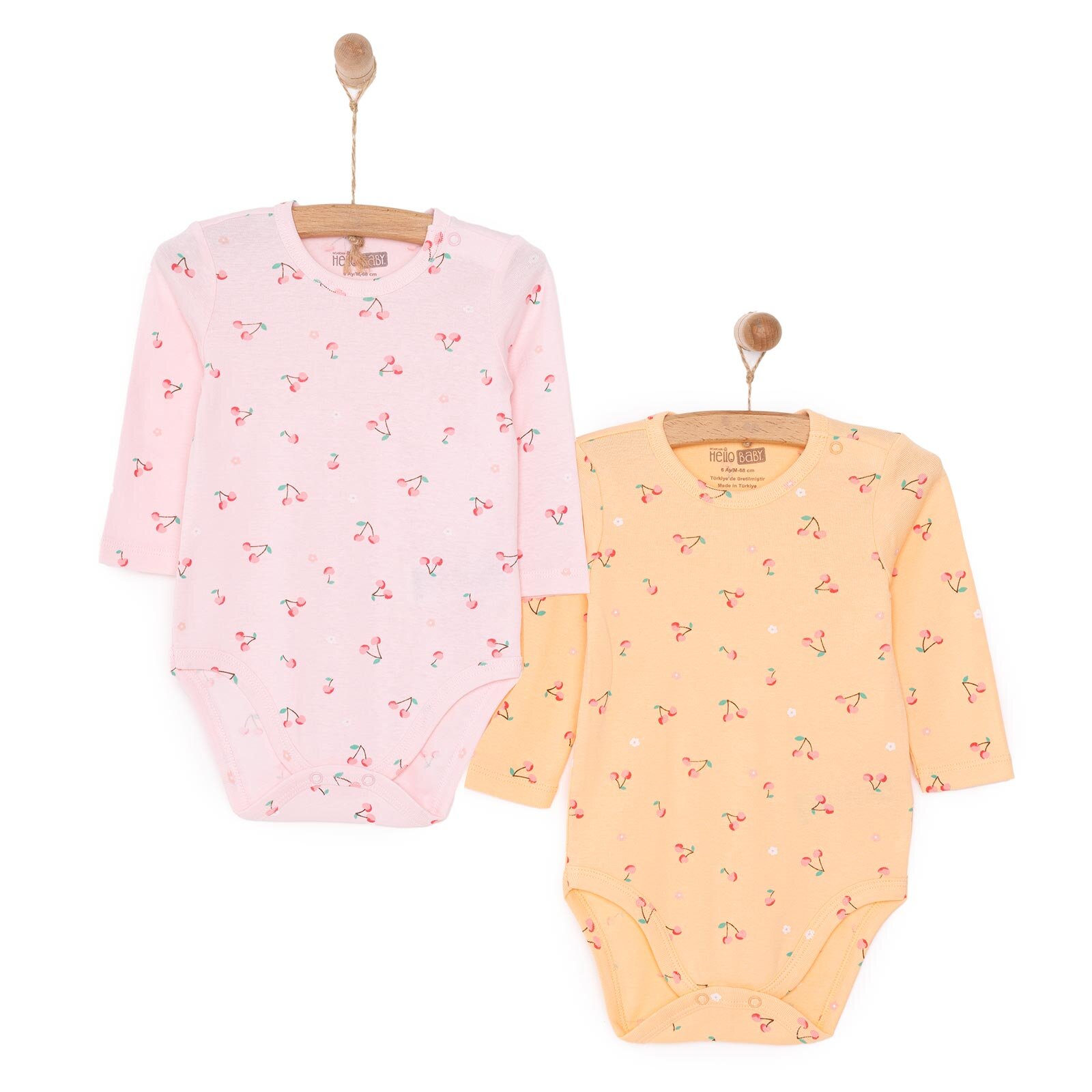 Kız 2li Uzun Kol Body Kız Bebek