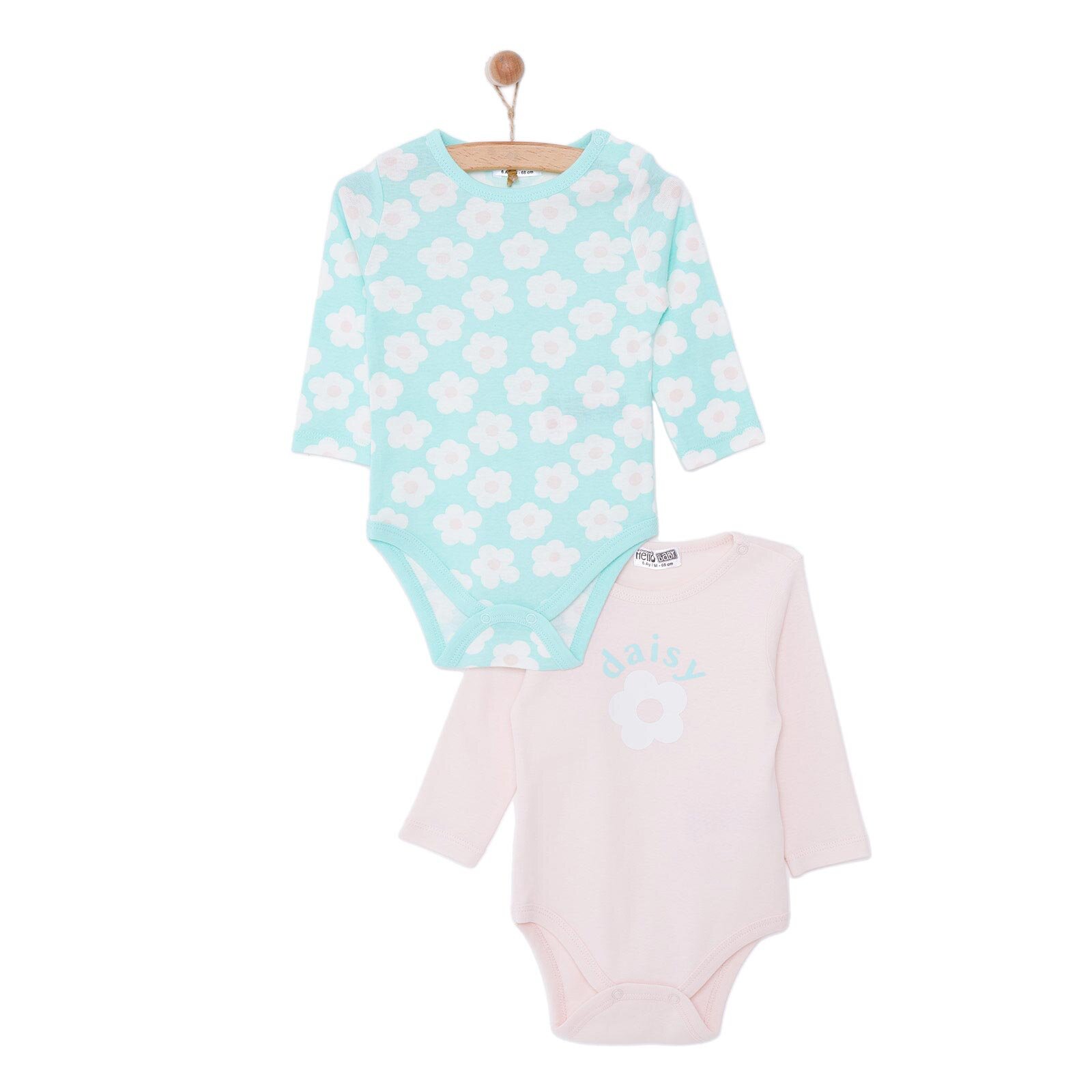 Kız 2li Uzun Kol Body Kız Bebek