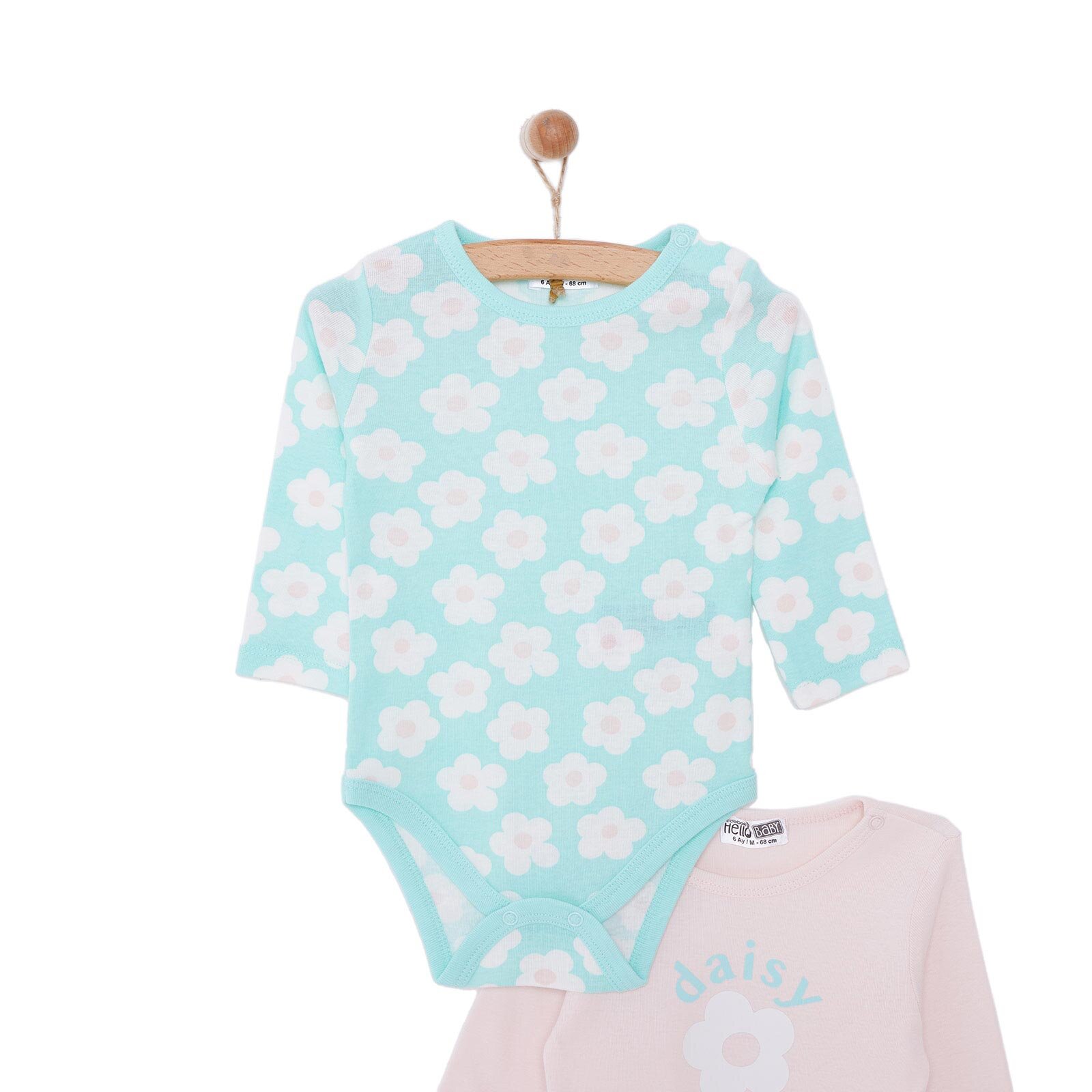 Kız 2li Uzun Kol Body Kız Bebek