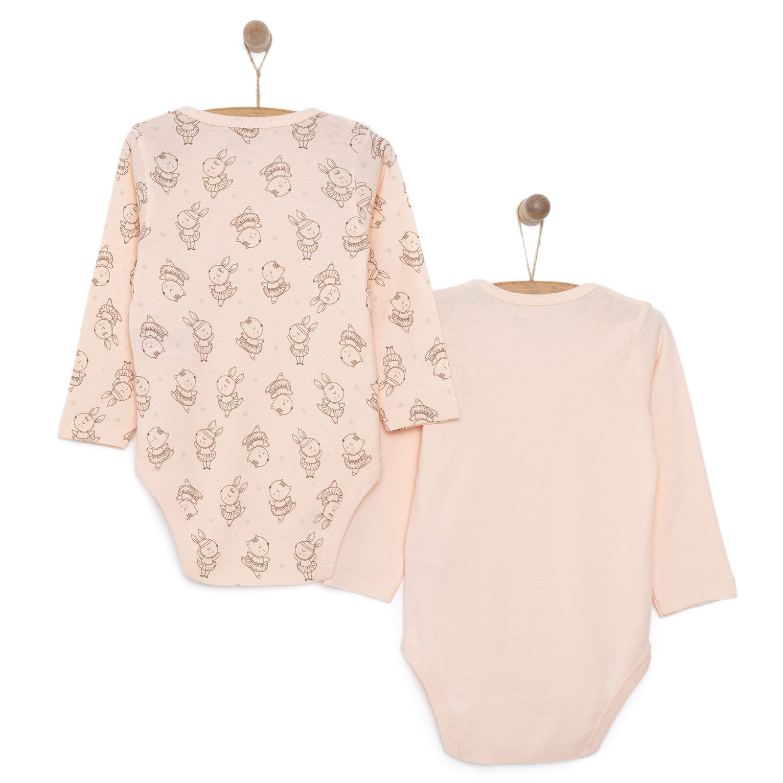 Kız 2li Uzun Kol Body Kız Bebek Kız 2li Uzun Kol Body Kız Bebek