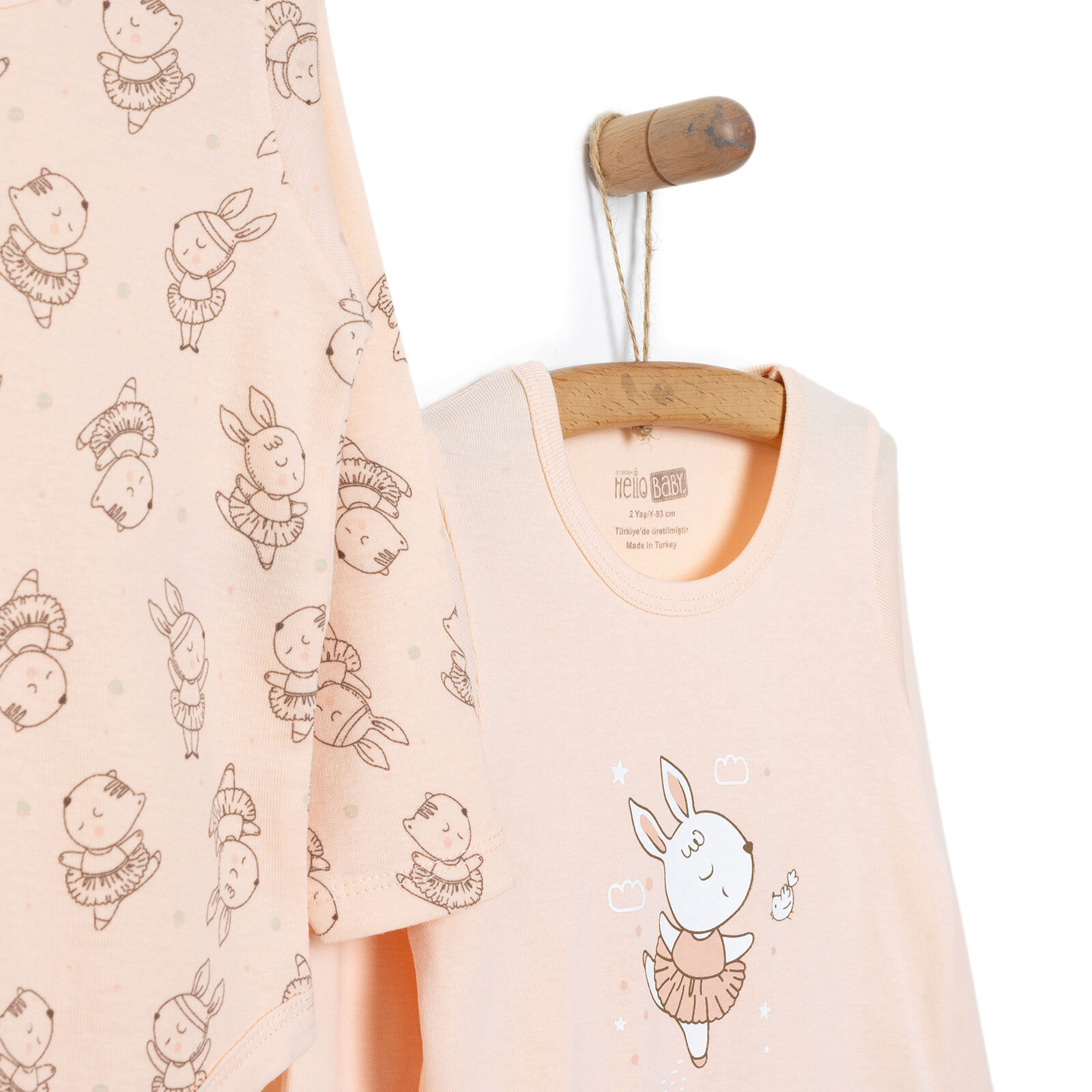 Kız 2li Uzun Kol Body Kız Bebek Kız 2li Uzun Kol Body Kız Bebek