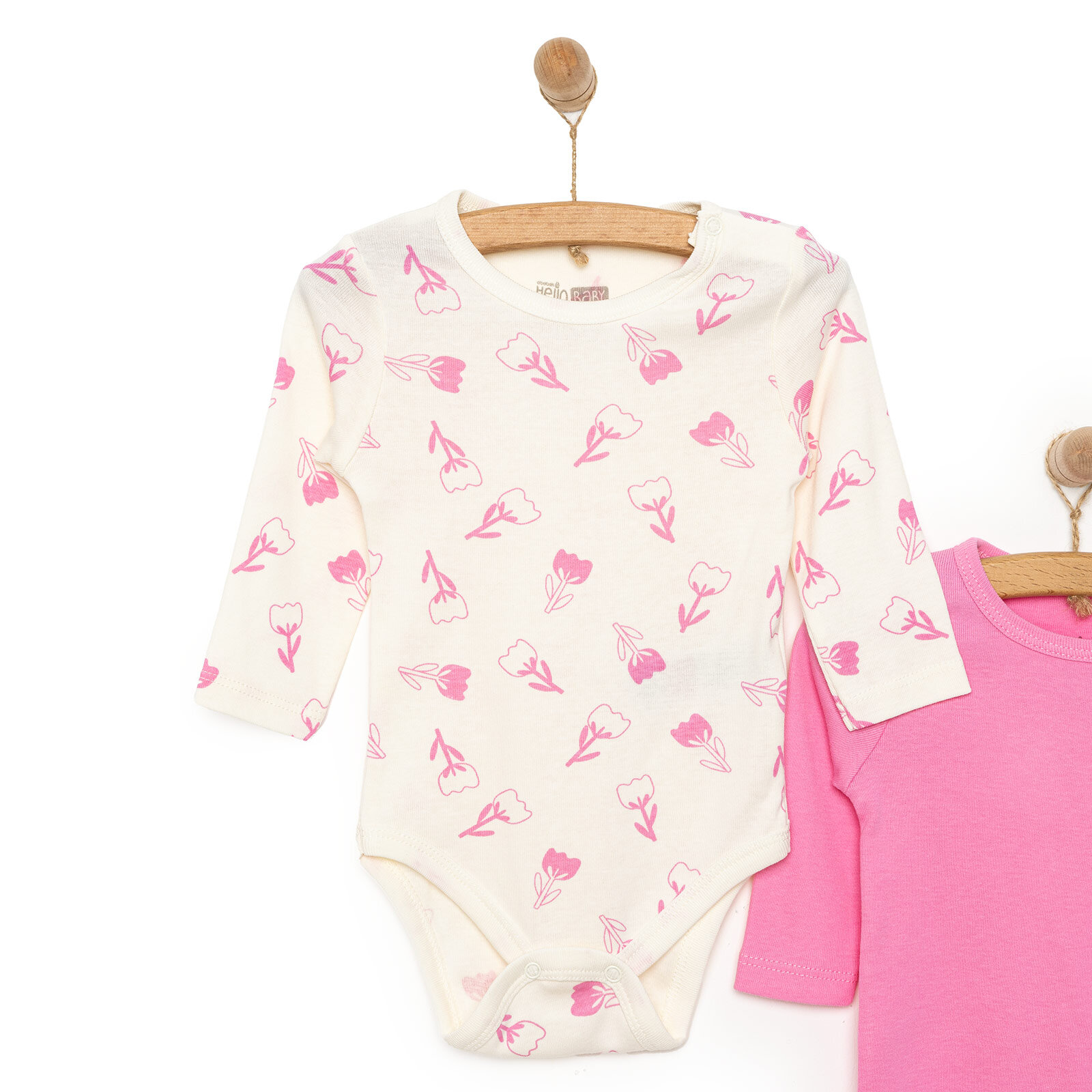 Kız 2li Uzun Kol Body Kız Bebek