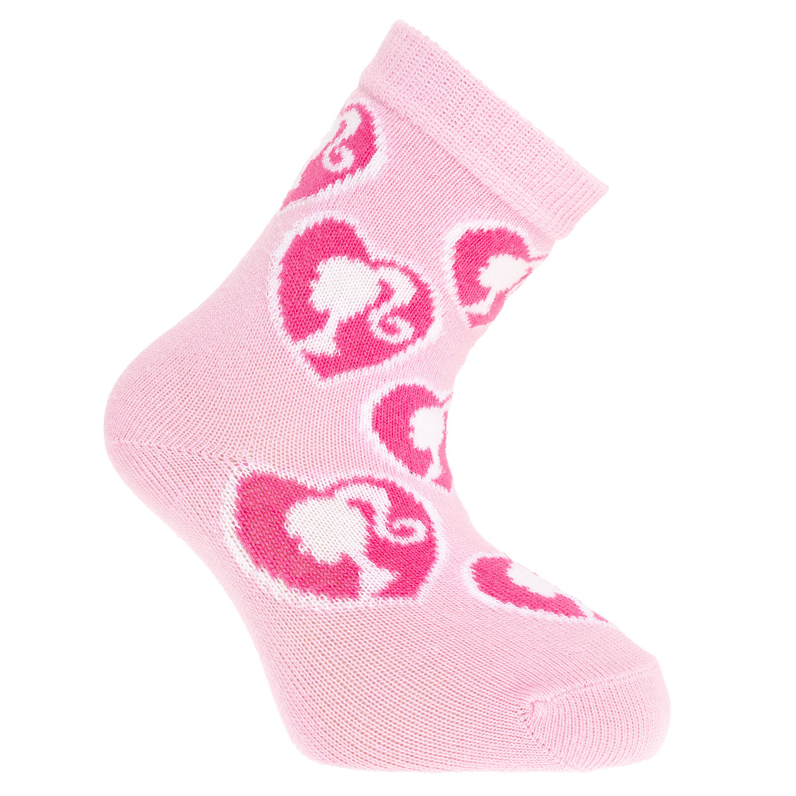 Barbie Desenli 3'lü Soket Çorap Kız Bebek Barbie Desenli 3'lü Soket Çorap Kız Bebek