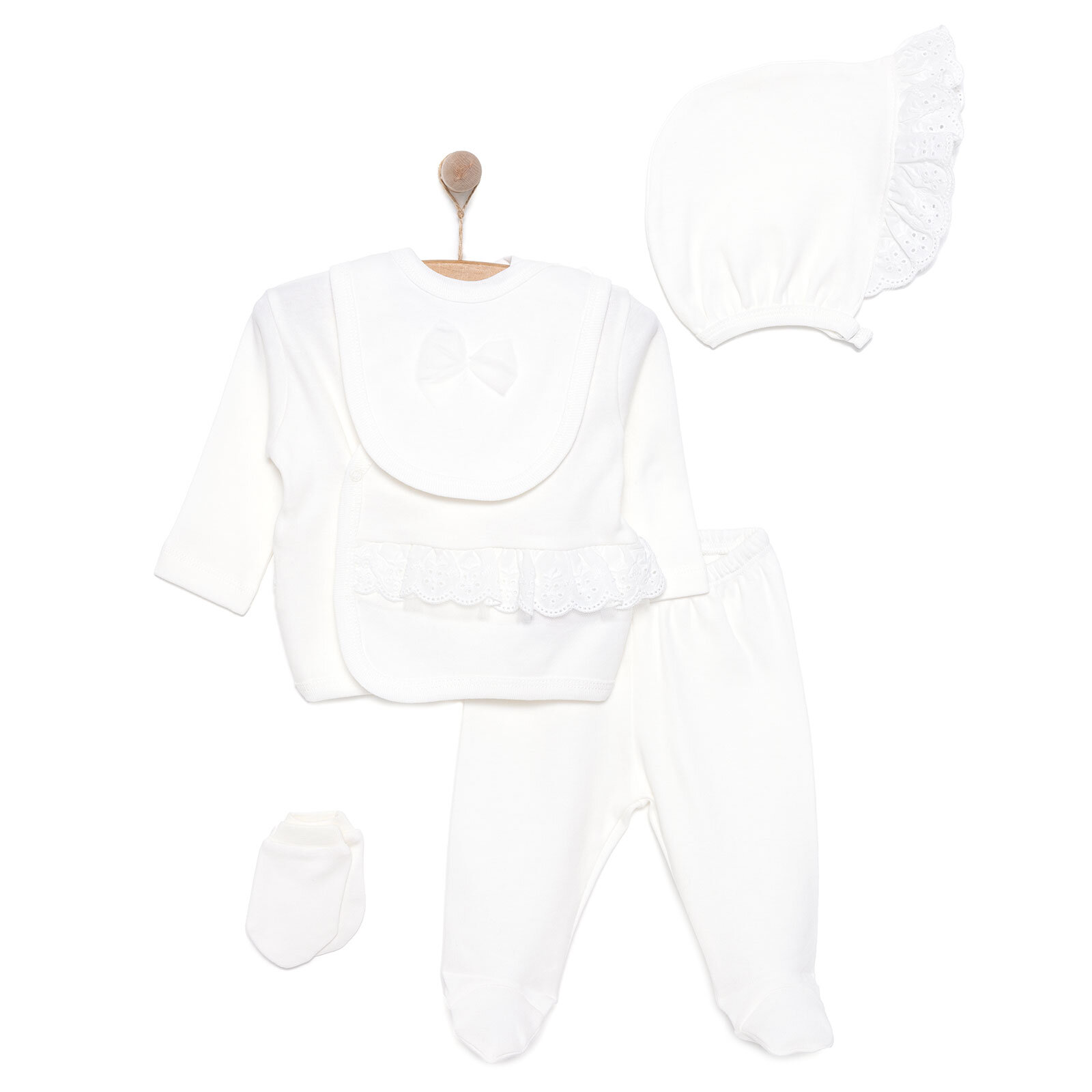 Kız 5li Set Mevlüt Kıyafeti Kız Bebek