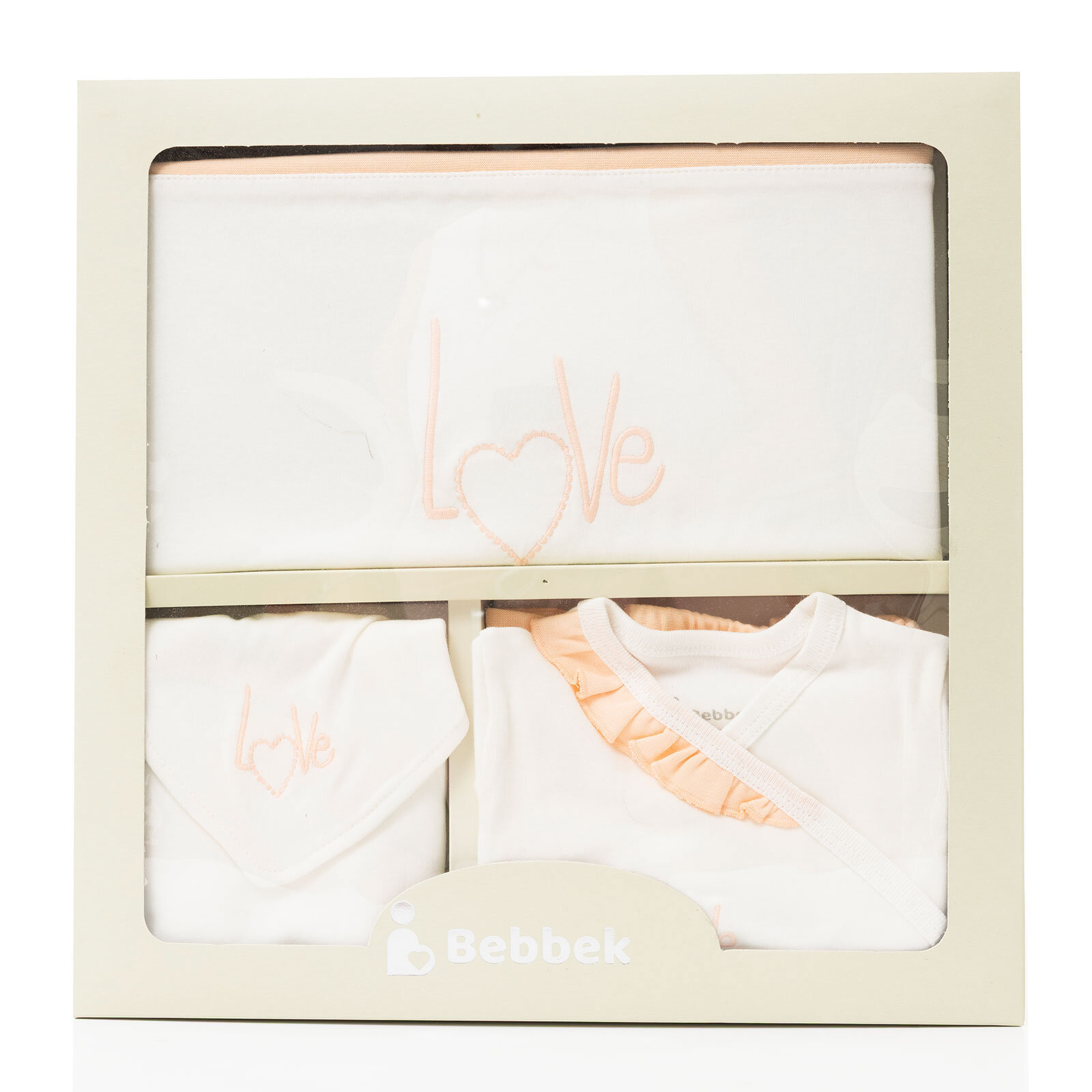 Kız Bebek 10'lu Hastane Çıkışı İnterlok V Yaka Uzun Kol Patikli Kız Bebek 10'lu Hastane Çıkışı İnterlok V Yaka Uzun Kol Patikli