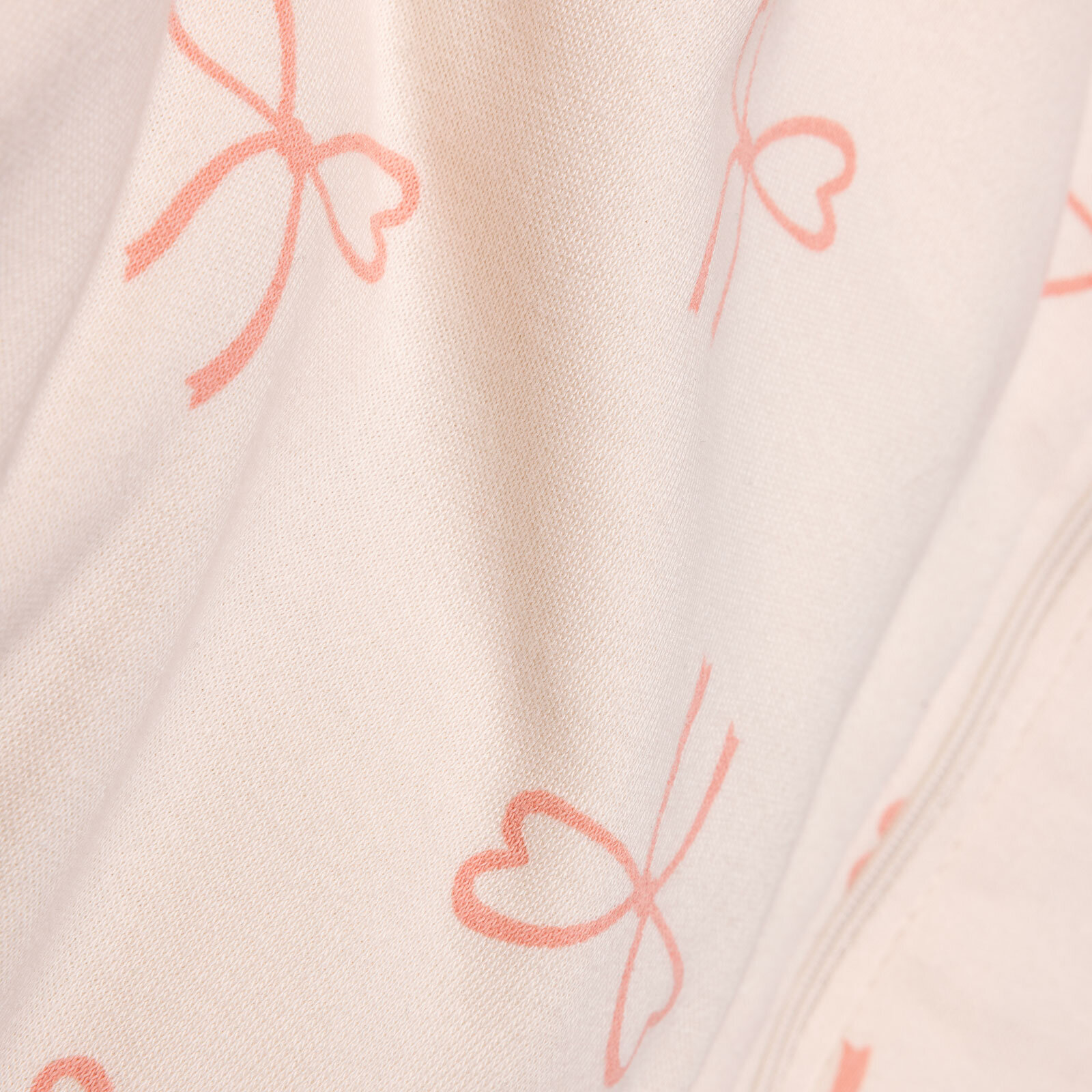 Kız Bebek 2.5 Tog Uyku Tulumu İnterlok Bisiklet Yaka Uzun Kol Ribanalı Paça