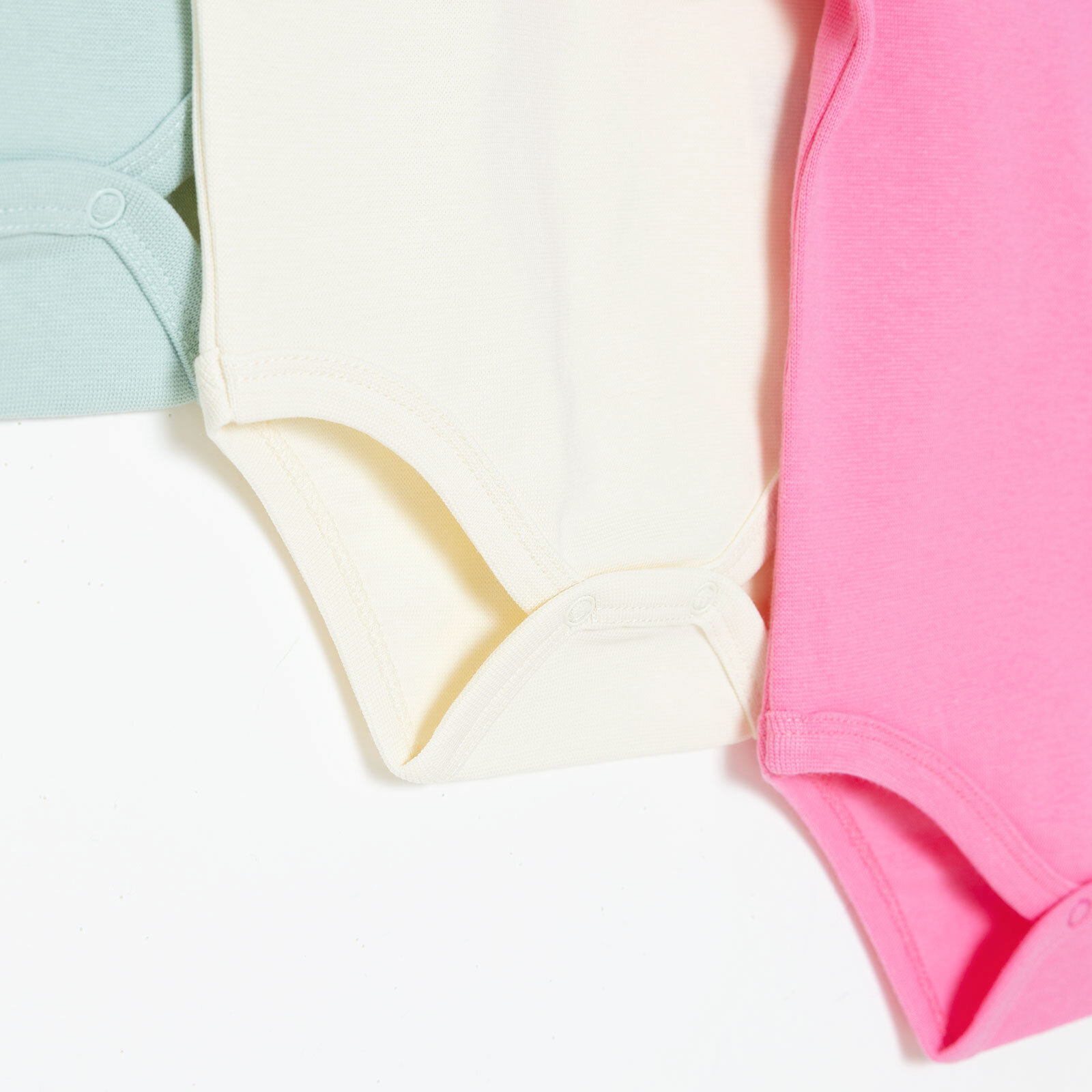 Kız Bebek 3lü Atlet Body Ribana Bisiklet Yaka Kısa Kol Kız Bebek 3lü Atlet Body Ribana Bisiklet Yaka Kısa Kol