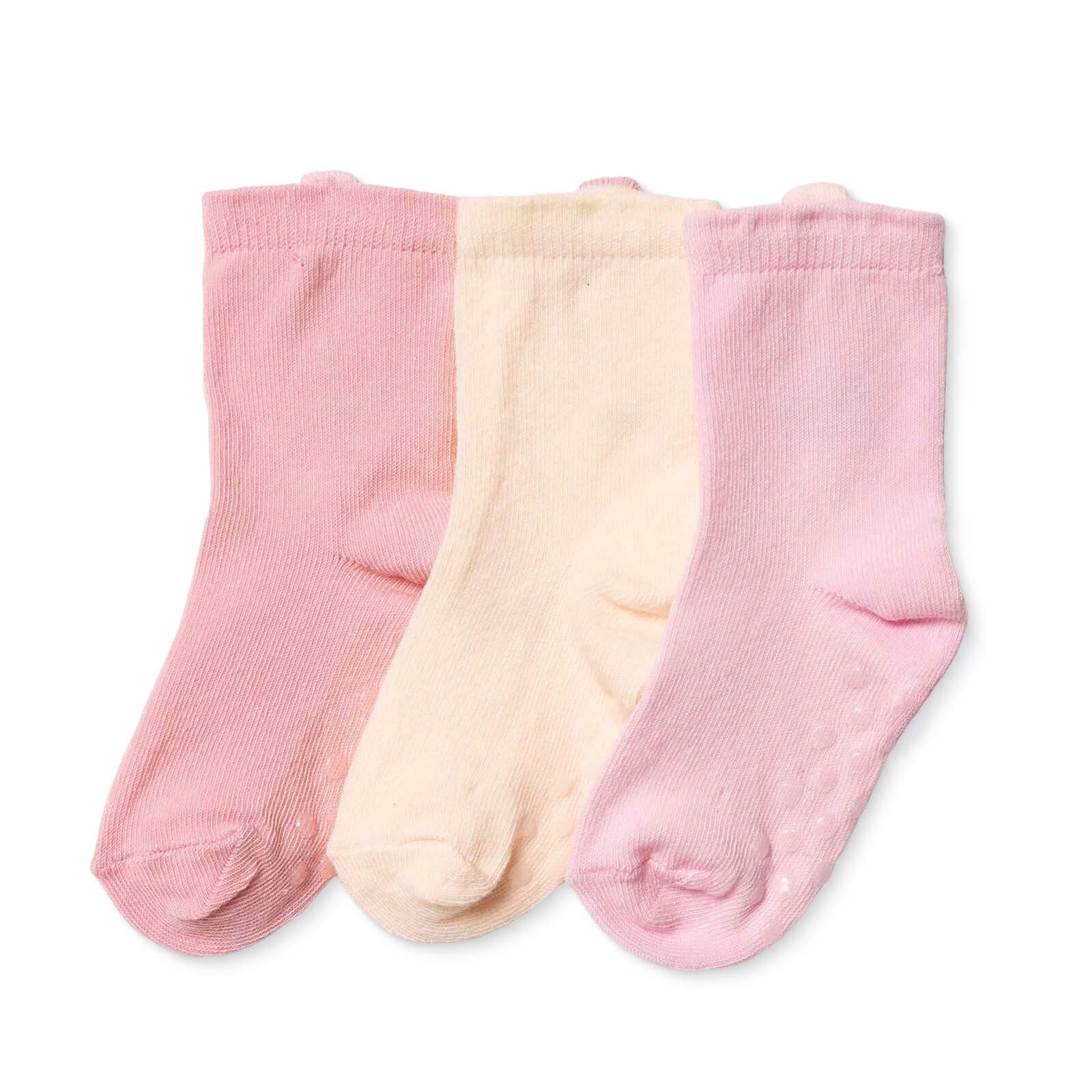Kız Bebek 3lü Kaydırmaz Çorap
