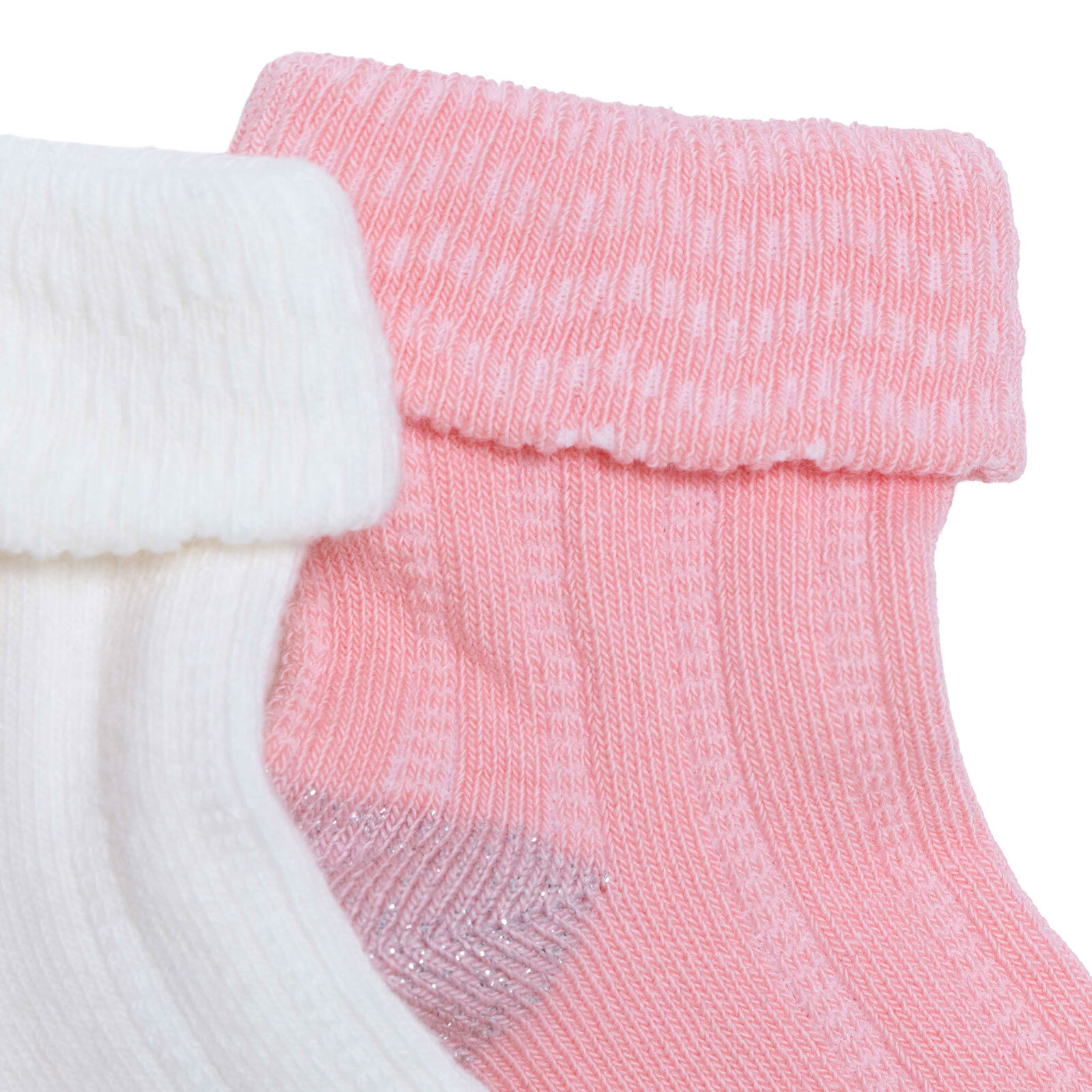 Kız Bebek 3lü Kıvrık Çorap