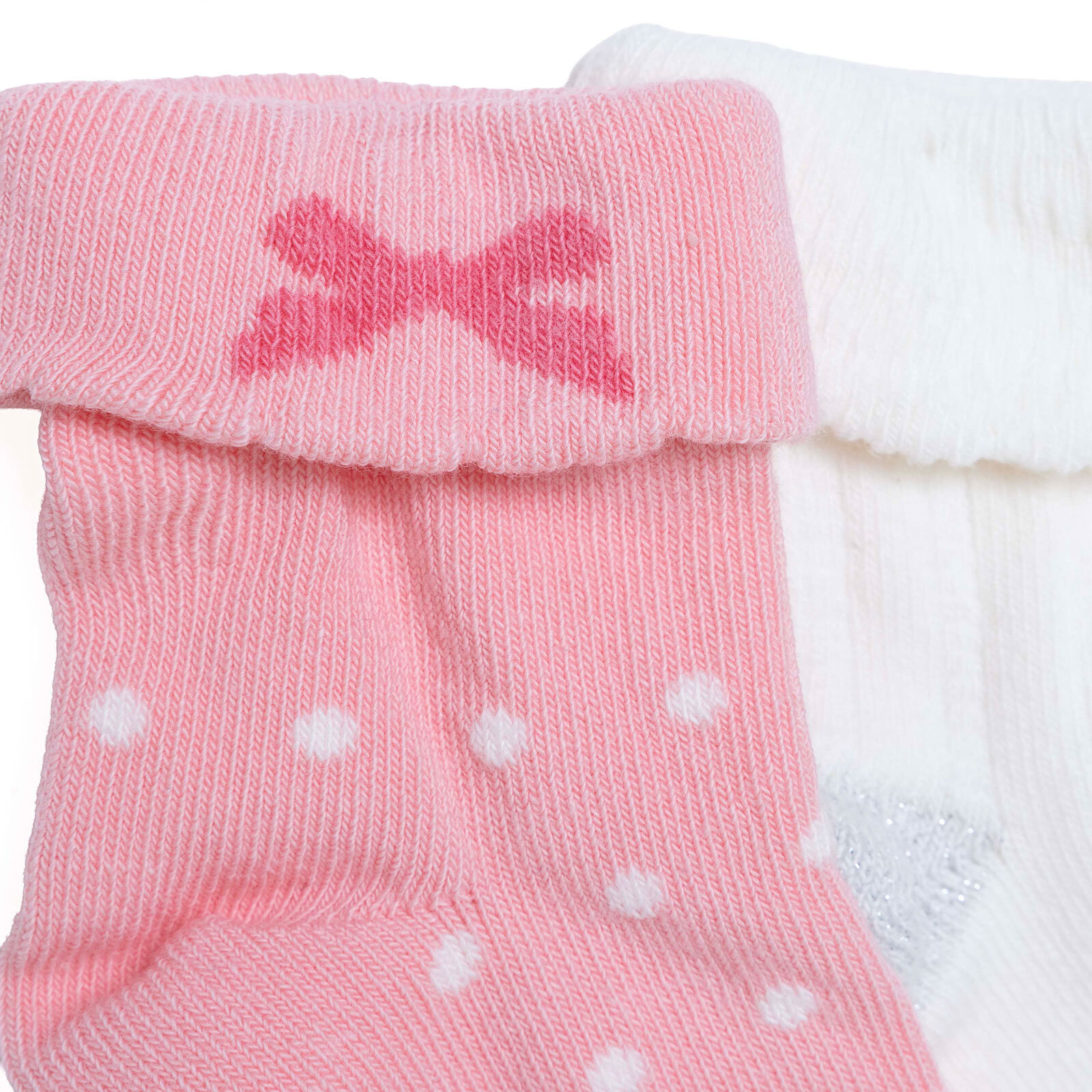 Kız Bebek 3lü Kıvrık Çorap