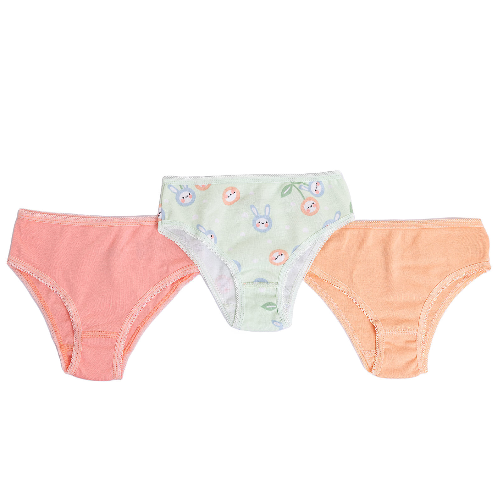 Kız Bebek 3lü Slip Külot