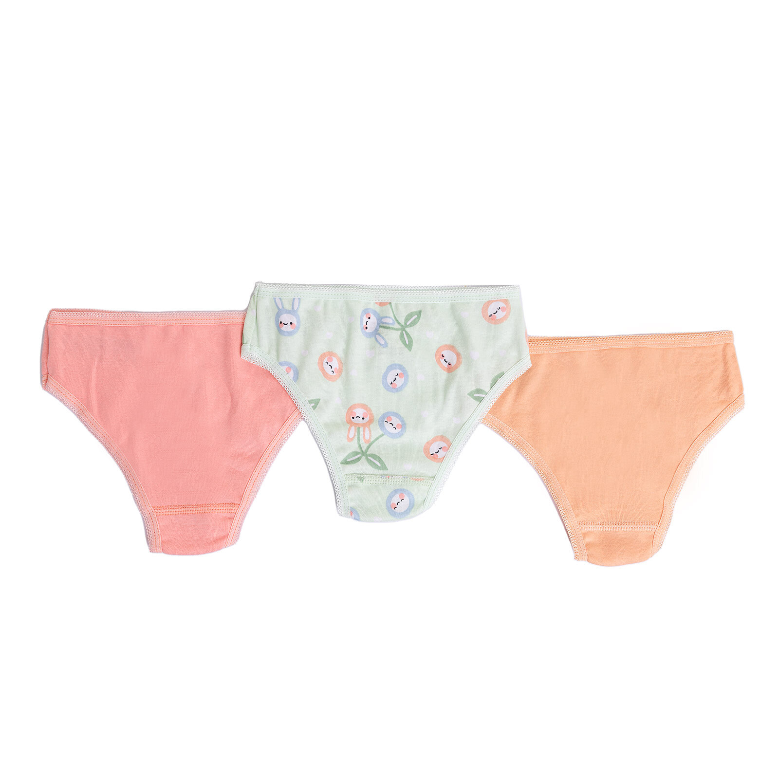 Kız Bebek 3lü Slip Külot