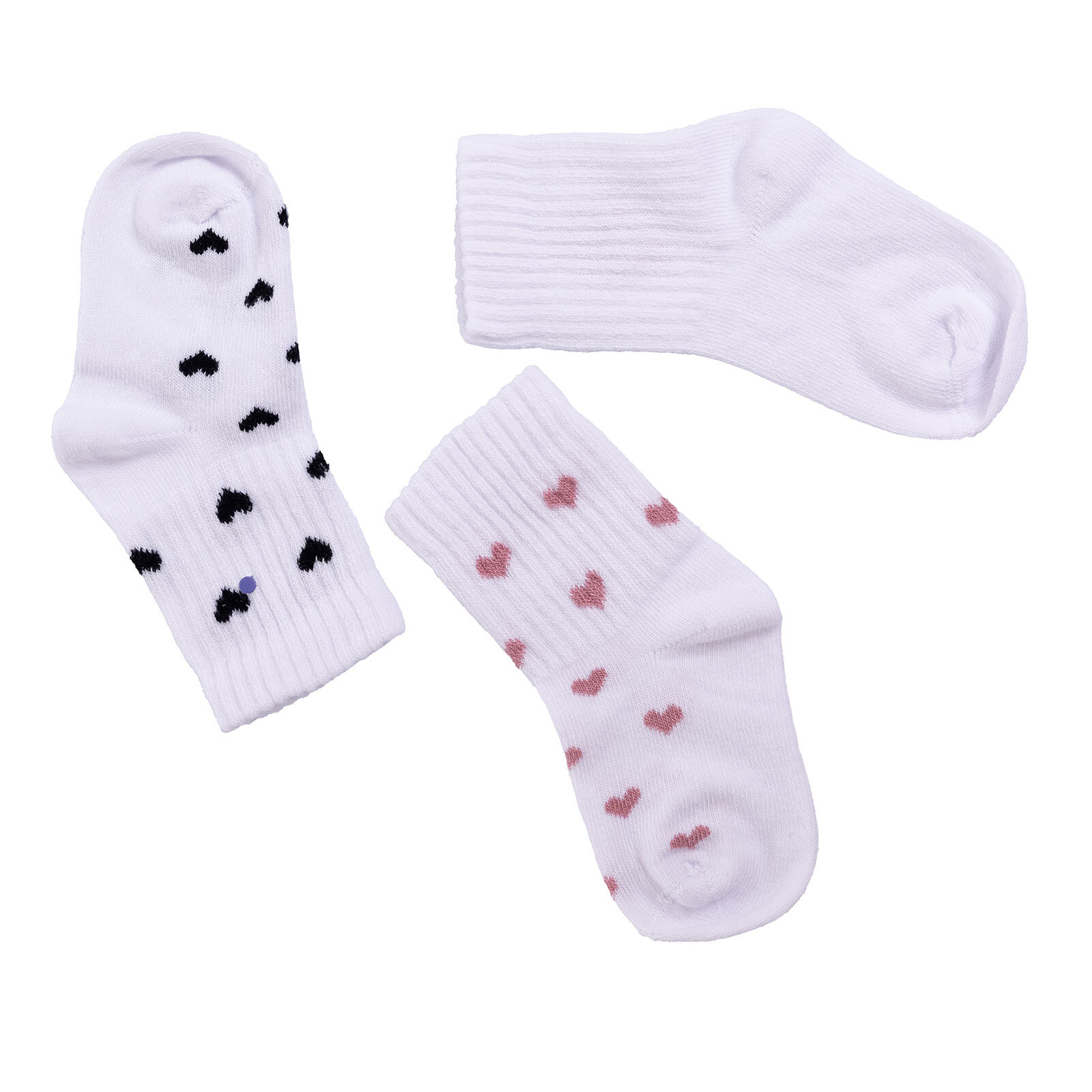 Kız Bebek 3lü Soket Çorap