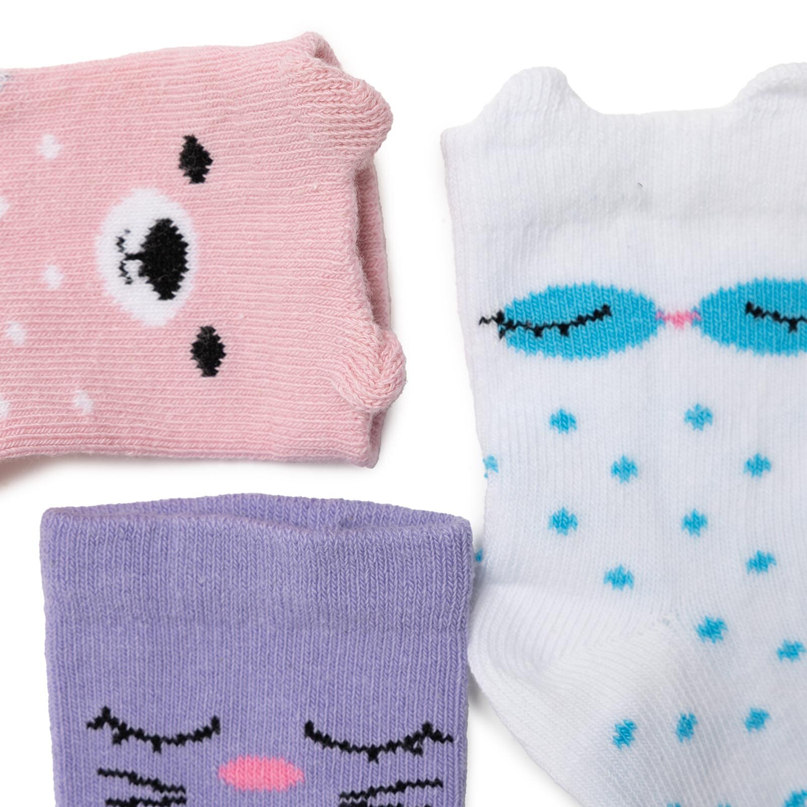 Kız Bebek 3lü Soket Çorap