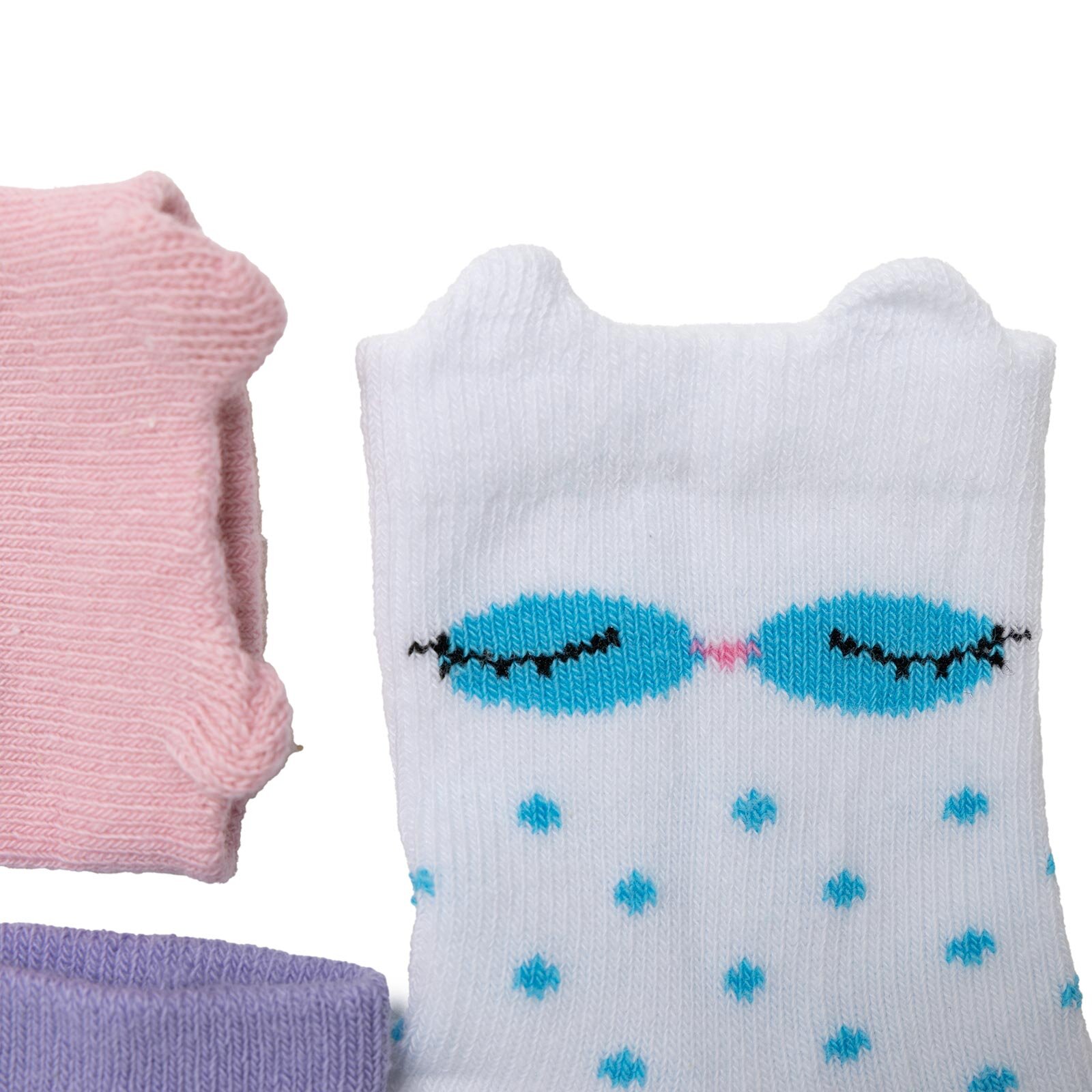 Kız Bebek 3lü Soket Çorap