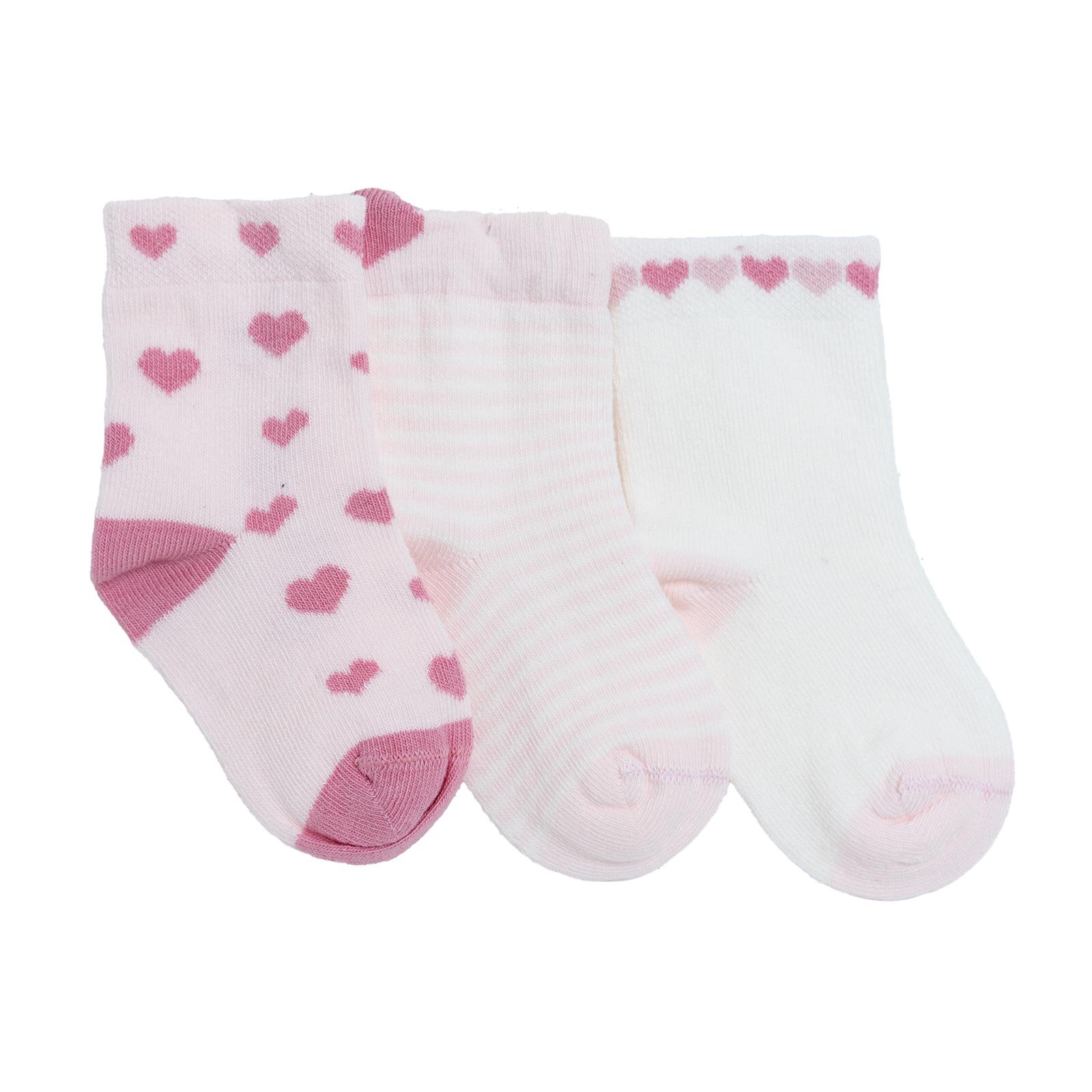 Kız Bebek 3lü Soket Çorap Kız Bebek 3lü Soket Çorap