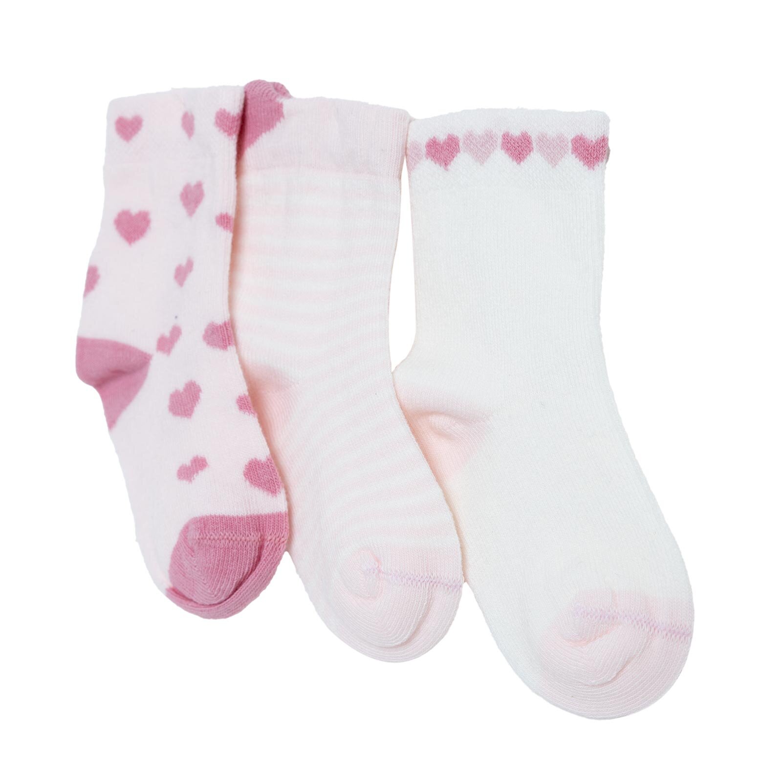 Kız Bebek 3lü Soket Çorap Kız Bebek 3lü Soket Çorap