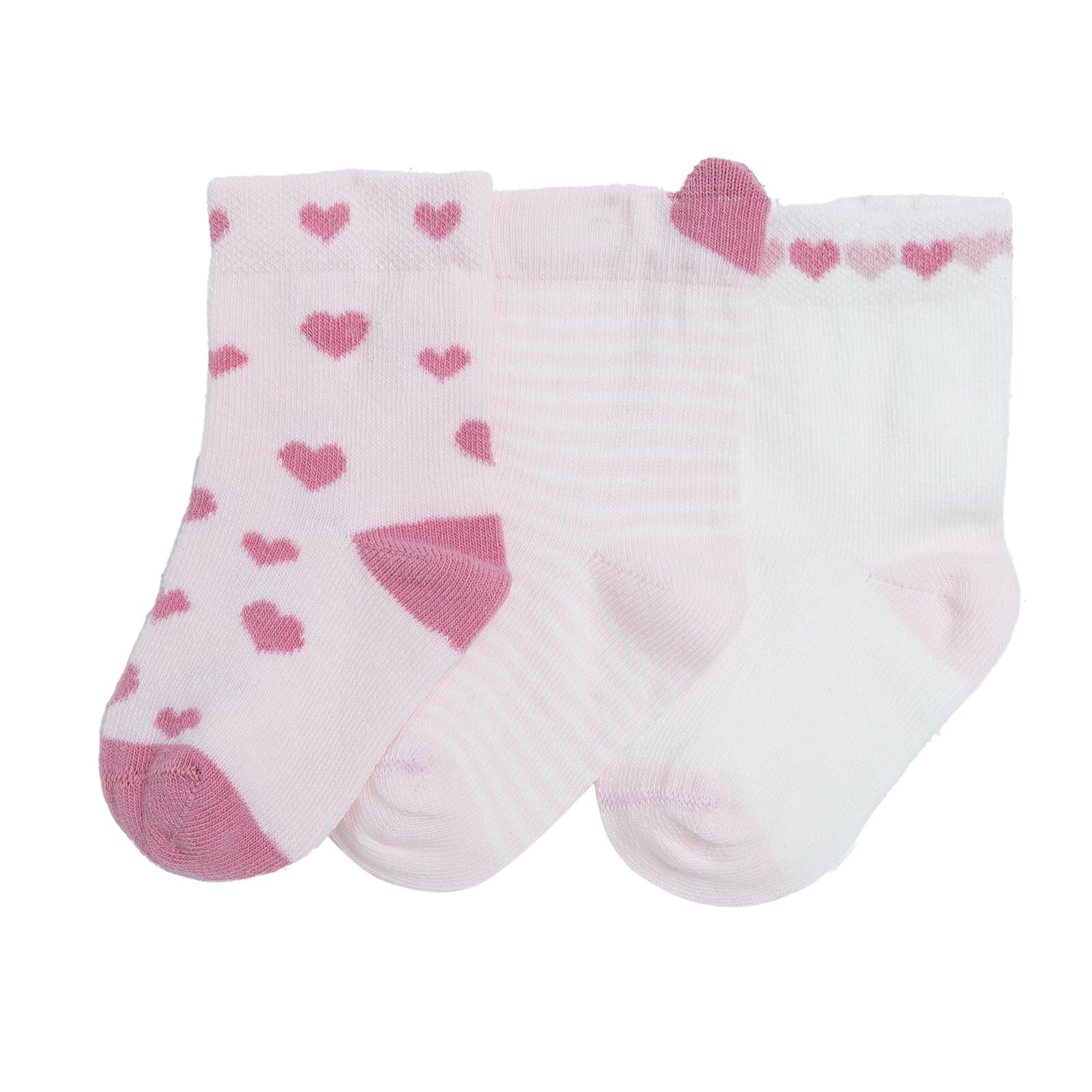 Kız Bebek 3lü Soket Çorap Kız Bebek 3lü Soket Çorap